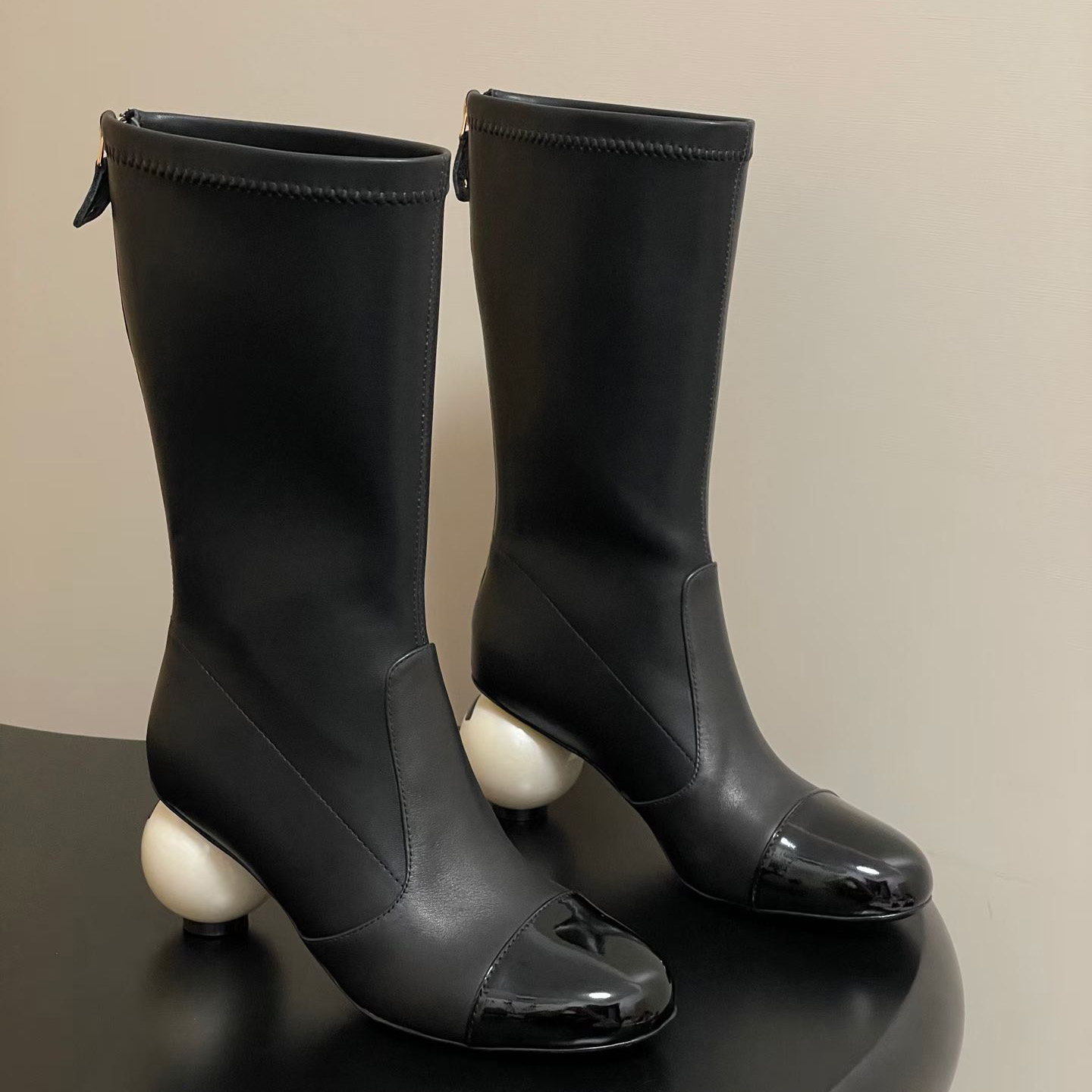 Chanel Mid-calf boots - DopestKickz