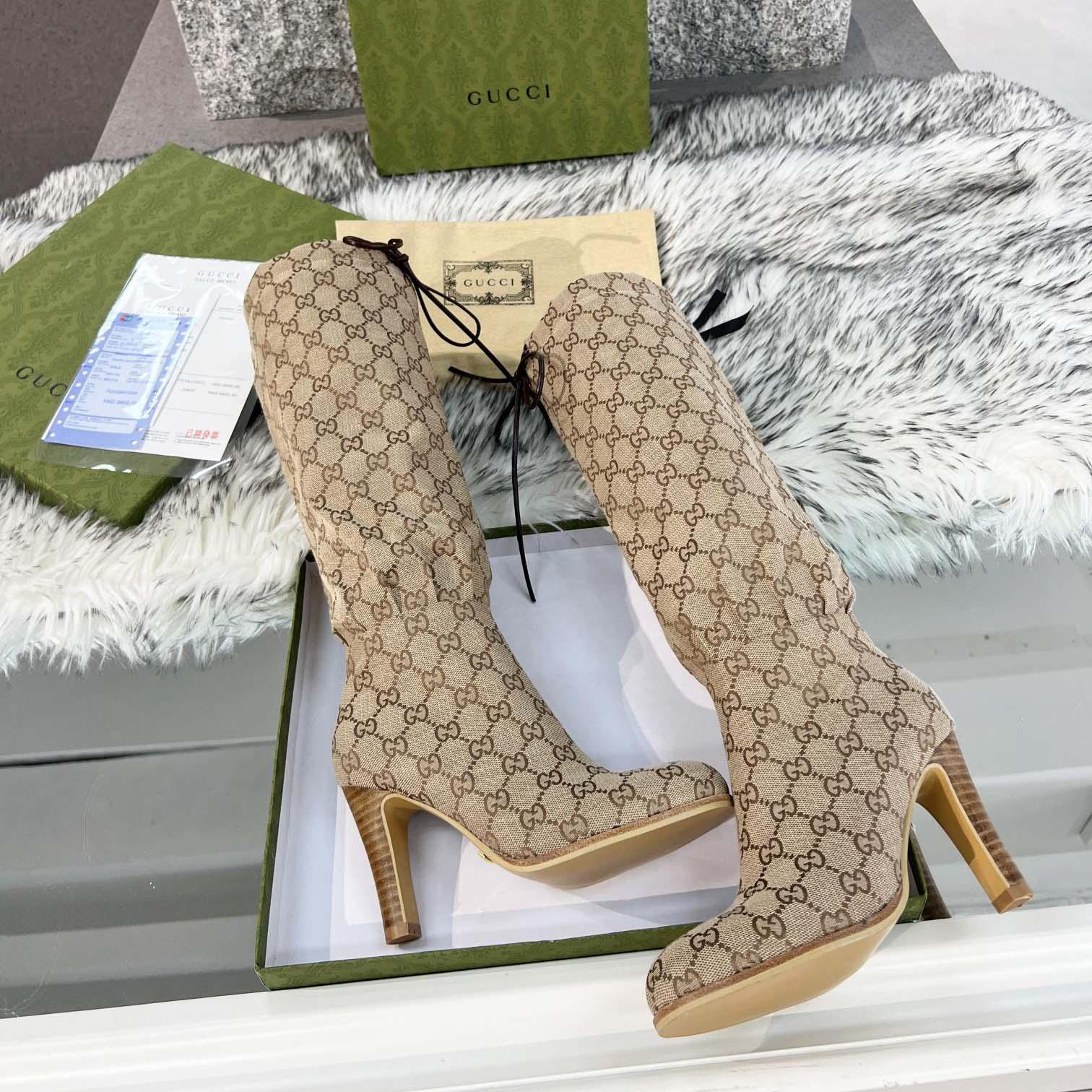 Gucci Knee High Boots - DopestKickz