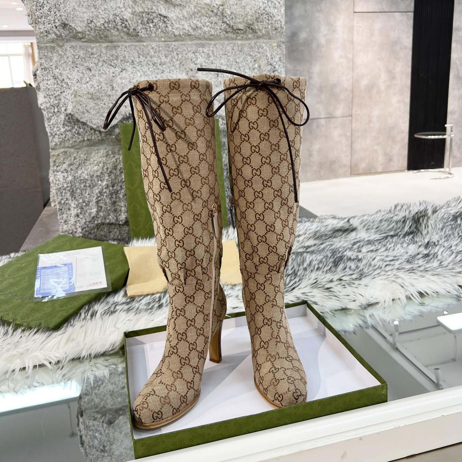 Gucci Knee High Boots - DopestKickz
