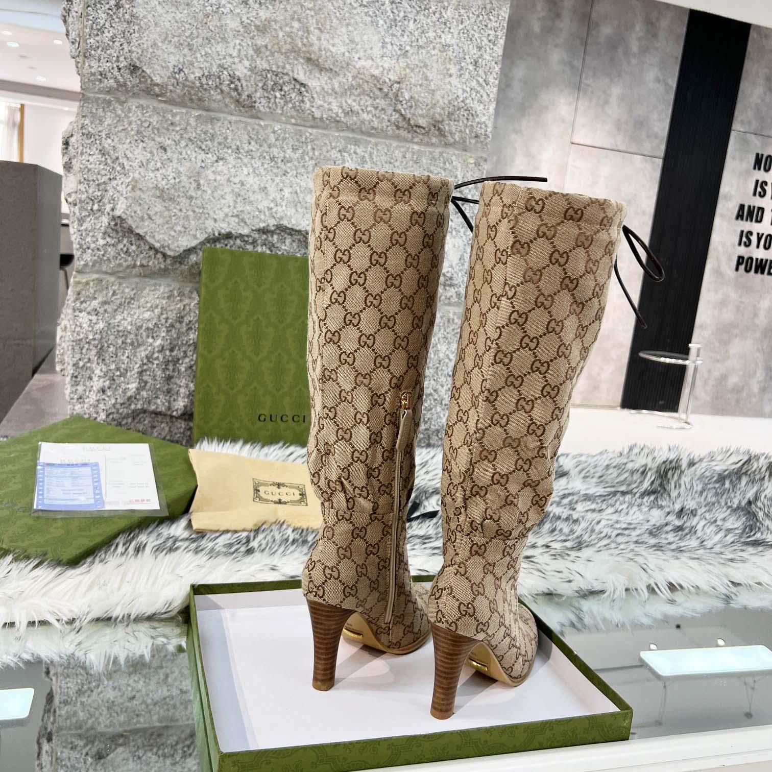 Gucci Knee High Boots - DopestKickz