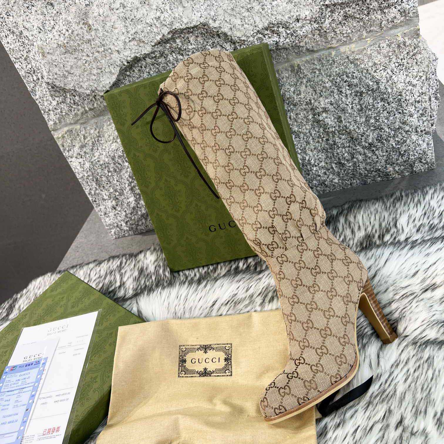 Gucci Knee High Boots - DopestKickz