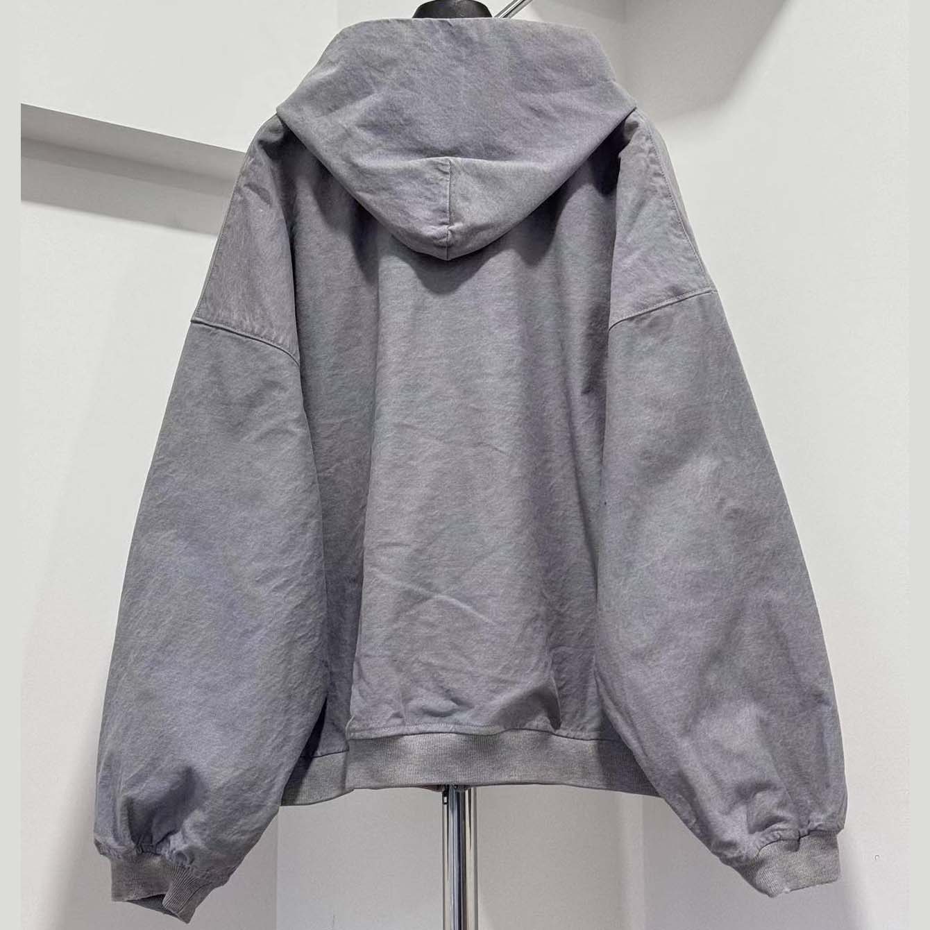 Balenciaga Trompe-l'oeil Zip-up Hoodie - DopestKickz