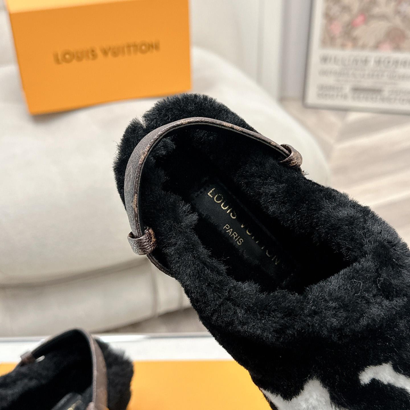 Louis Vuitton Aspen Platform Closed Mule  - DopestKickz
