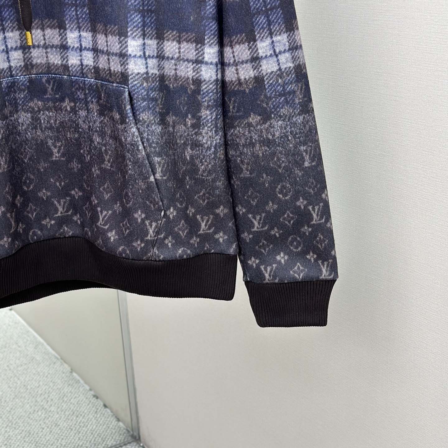 Louis Vuitton Monogram Faded Plaid Hoodie  - DopestKickz