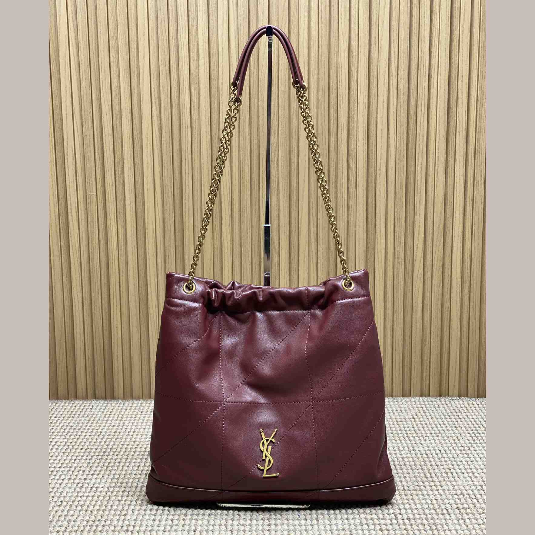 Saint Laurent Jamie Pochon In Lambskin - DopestKickz