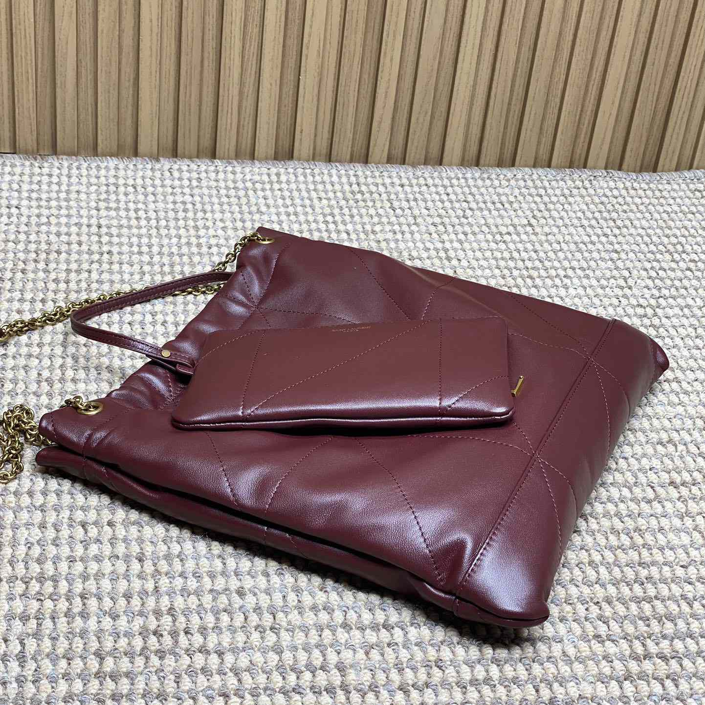 Saint Laurent Jamie Pochon In Lambskin - DopestKickz