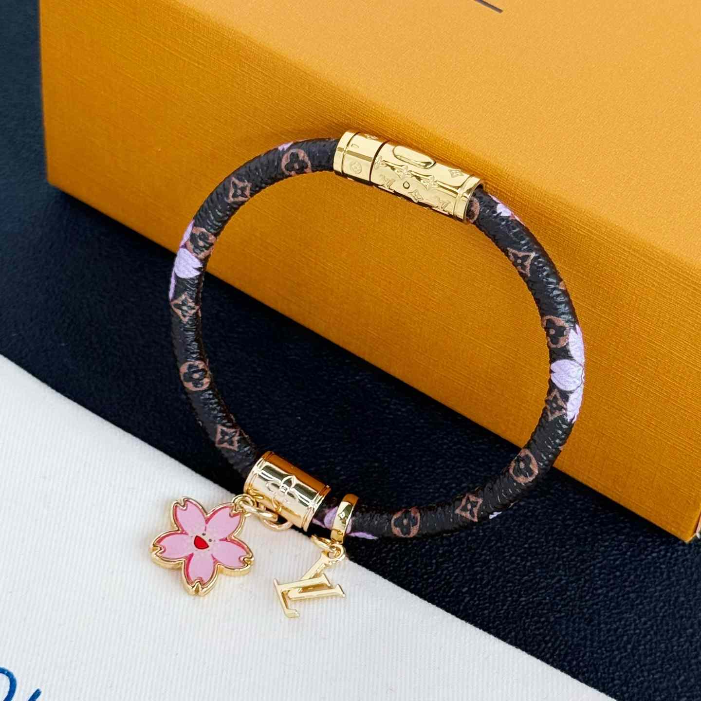 LV x TM Cherry Blossom Bracelet - DopestKickz