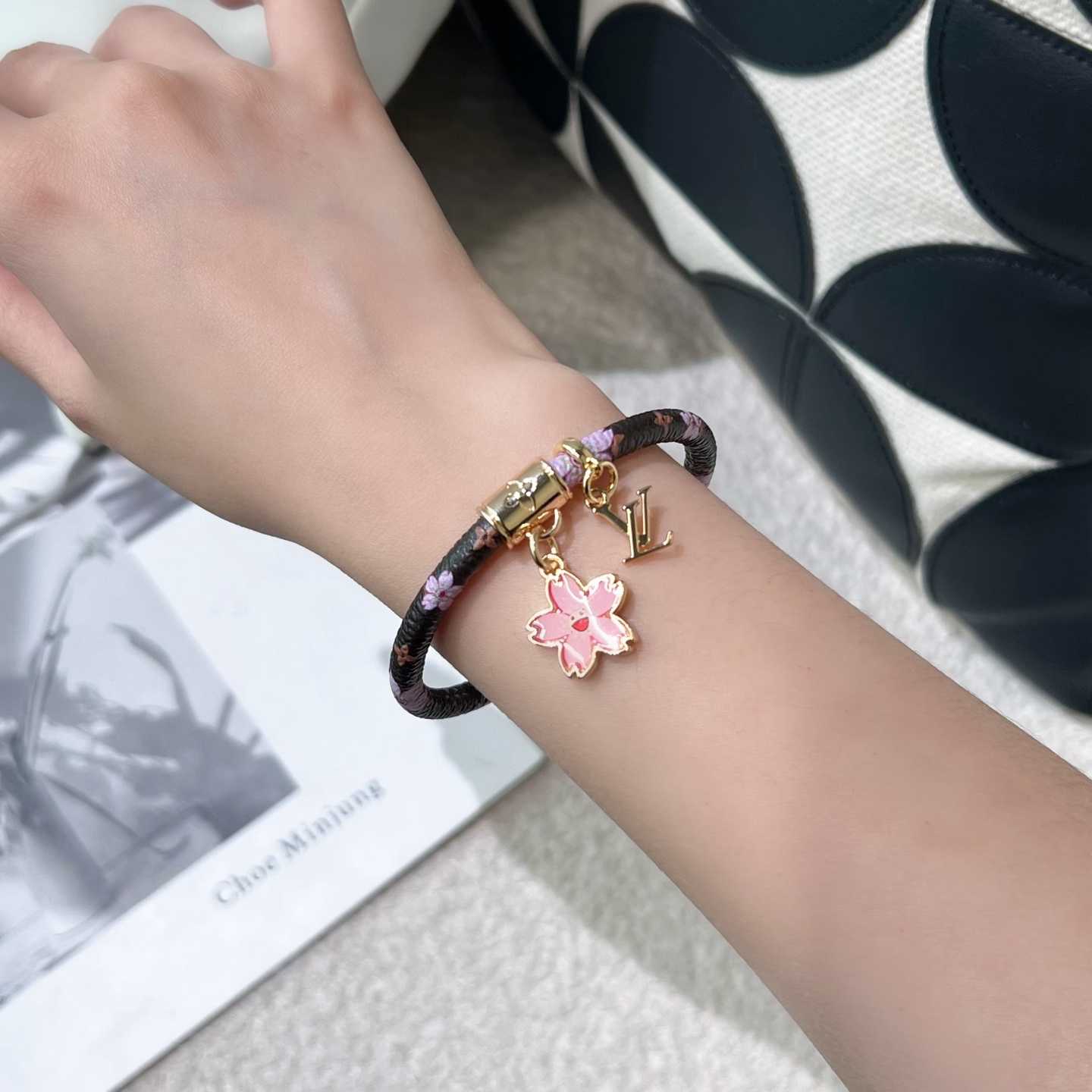LV x TM Cherry Blossom Bracelet - DopestKickz