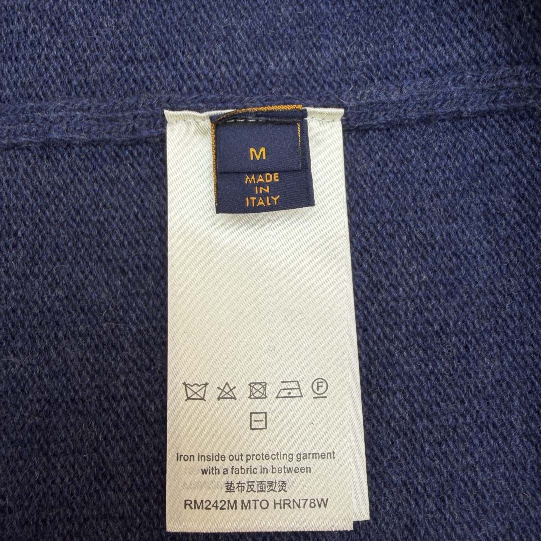 Louis Vuitton Long-Sleeved Intarsia Pullover - DopestKickz