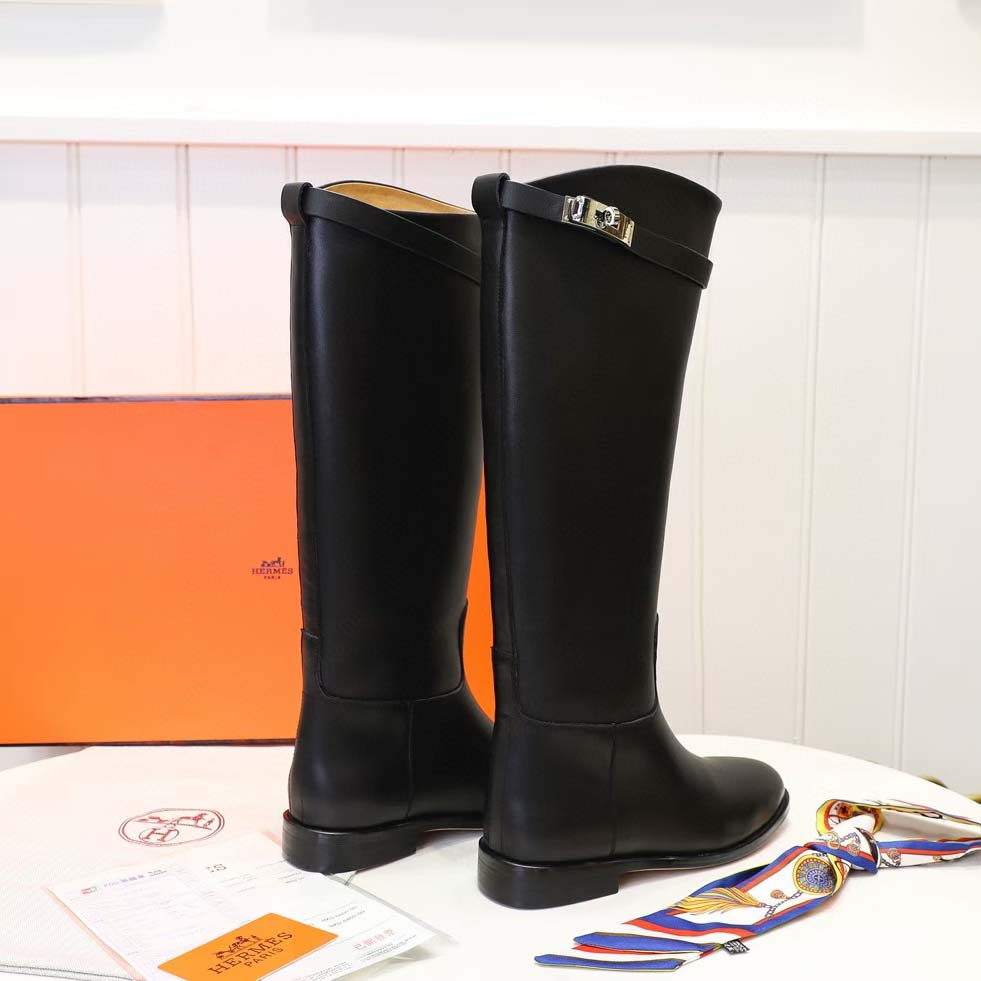 Hermès Jumping Leather Riding Boots - DopestKickz