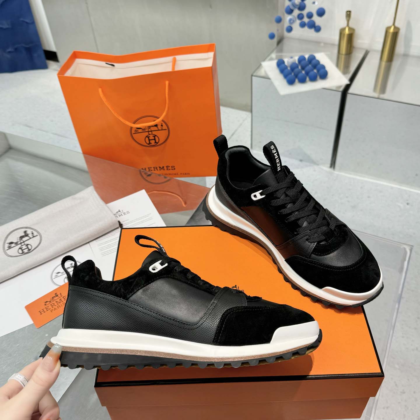 Hermes Leader Sneaker - DopestKickz