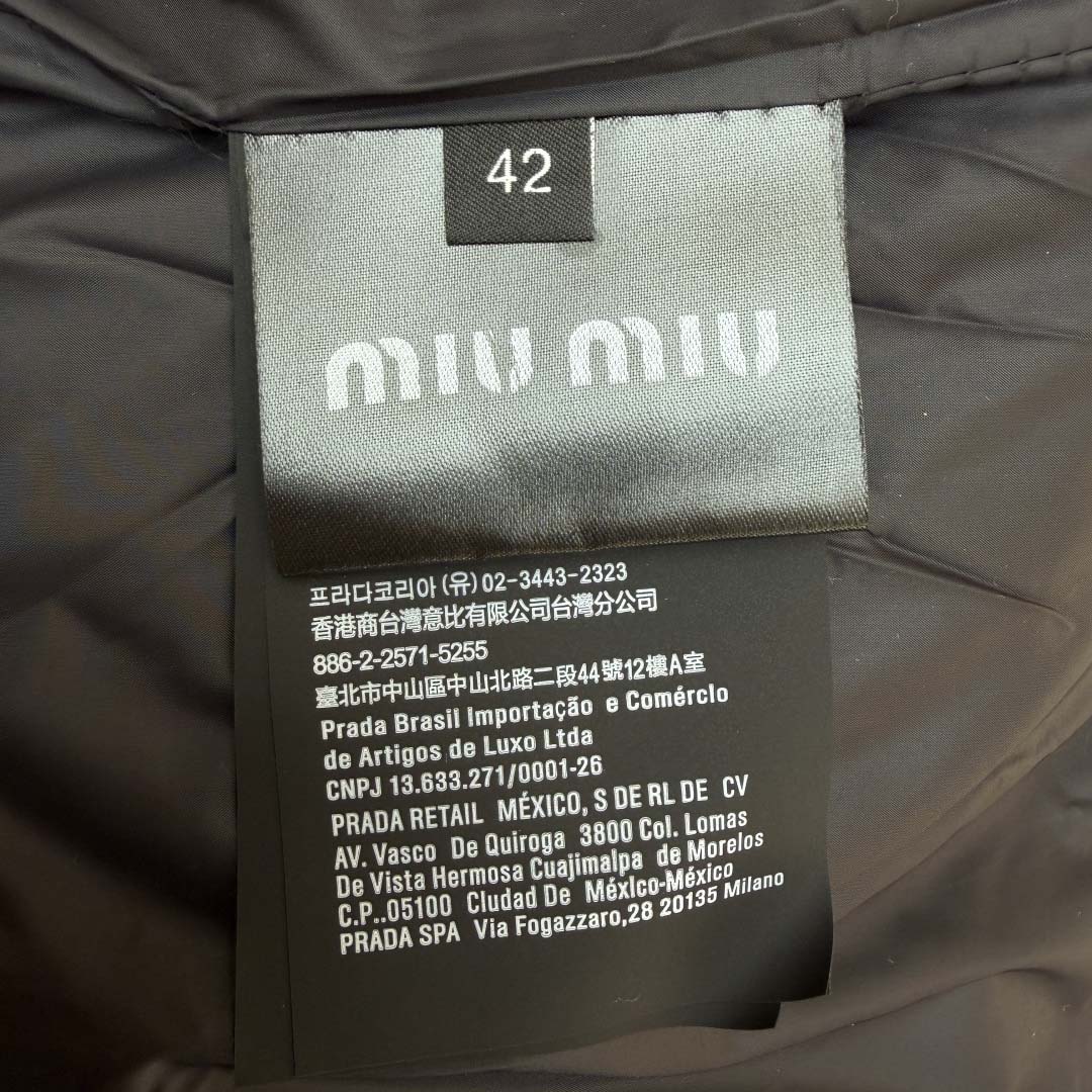 Miu Miu Fleece Down Jacket - DopestKickz