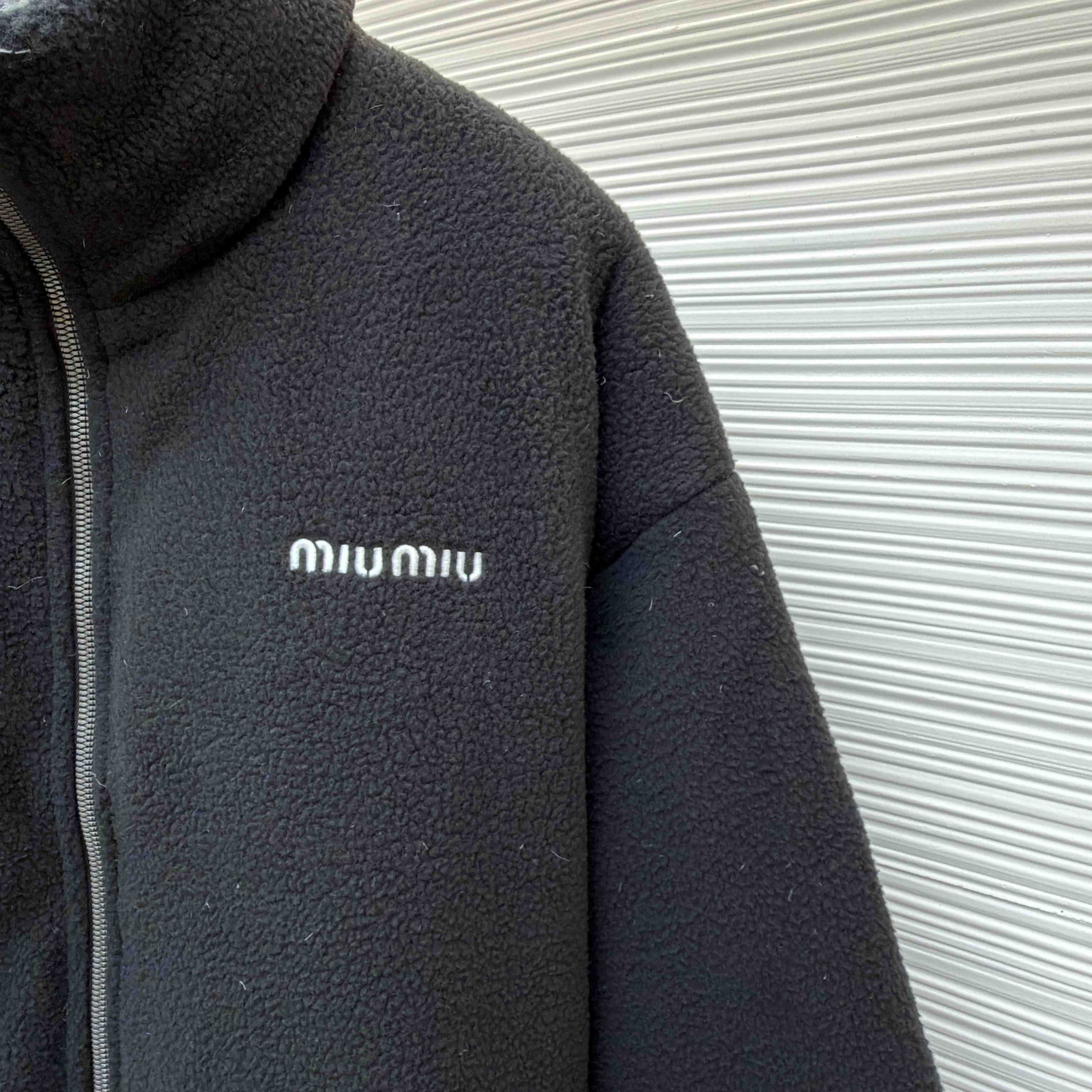 Miu Miu Fleece Down Jacket - DopestKickz