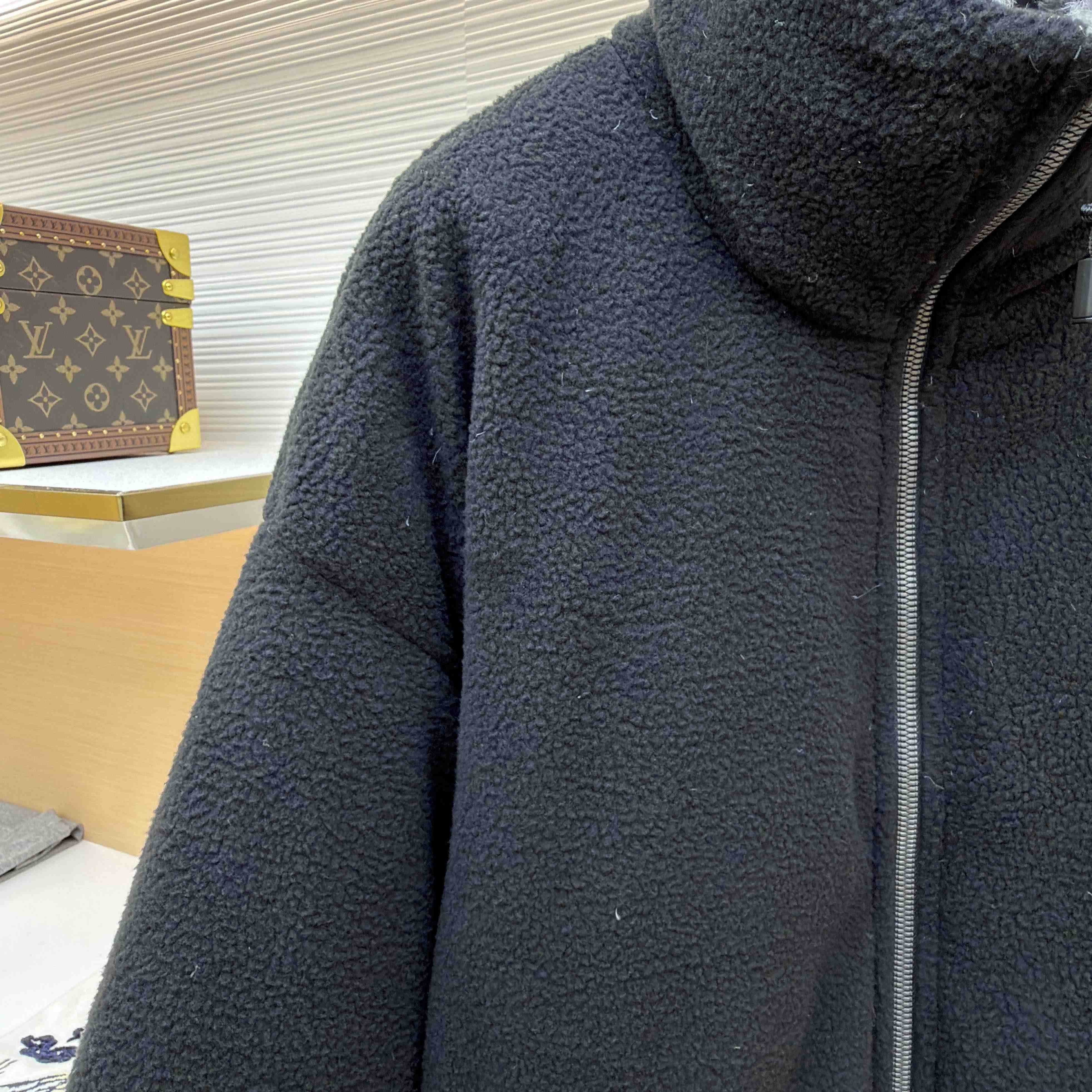 Miu Miu Fleece Down Jacket - DopestKickz