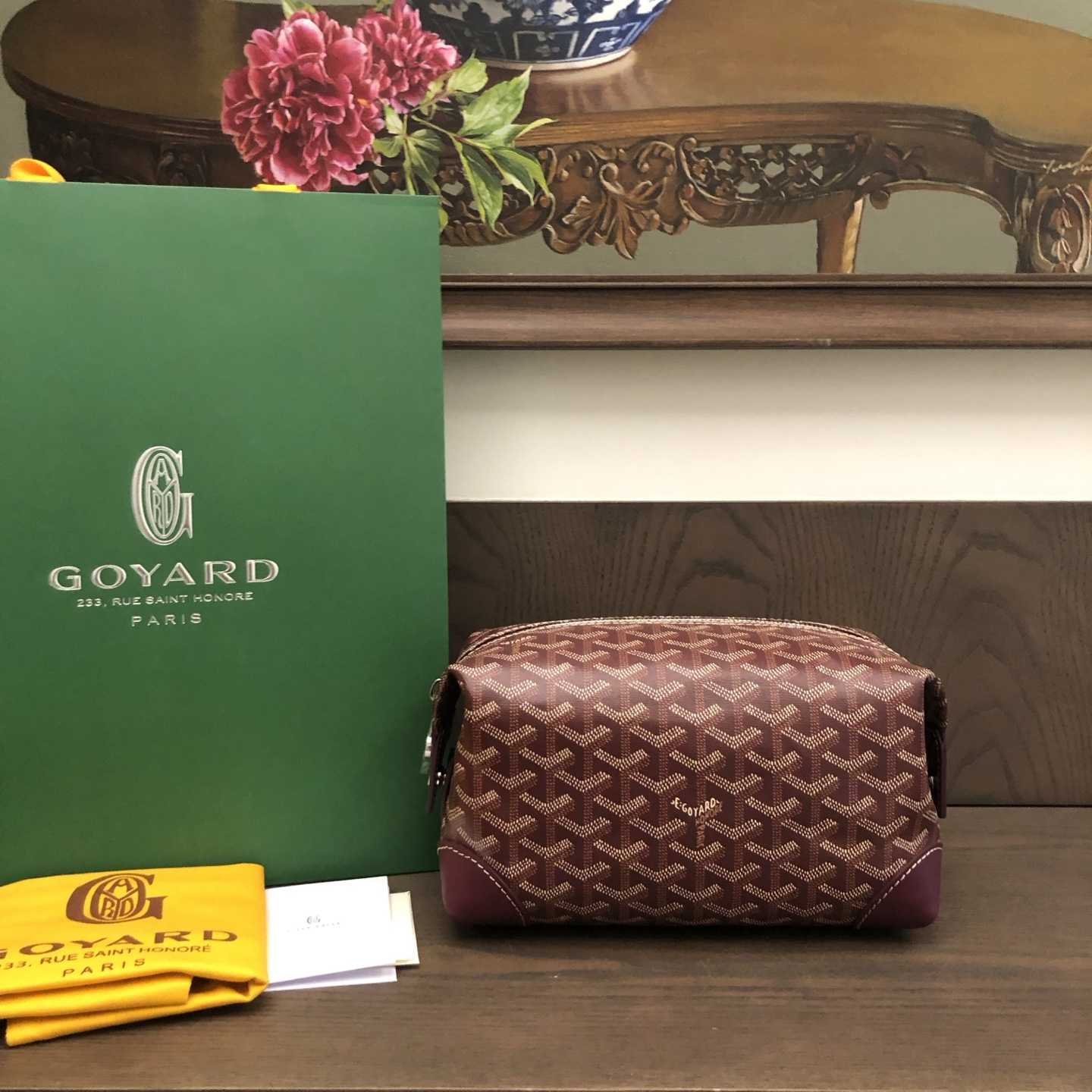 Goyard Bowling 25 Toiletry Bag - DopestKickz