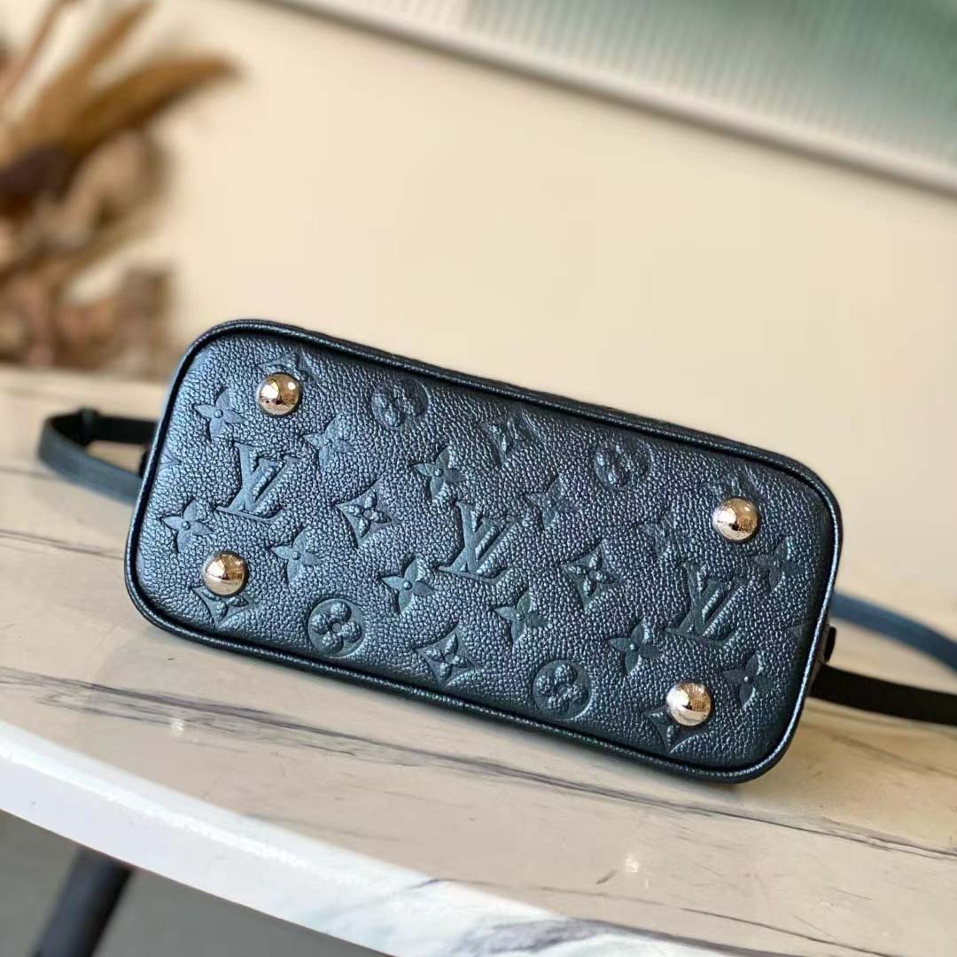 Louis Vuitton Alma BB Monogram Empreinte Leather    M26686  - DopestKickz