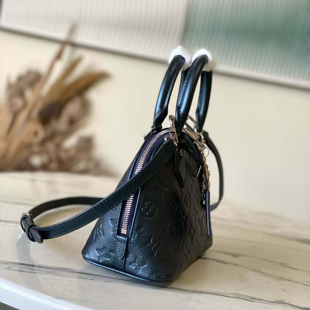 Louis Vuitton Alma BB Monogram Empreinte Leather    M26686  - DopestKickz