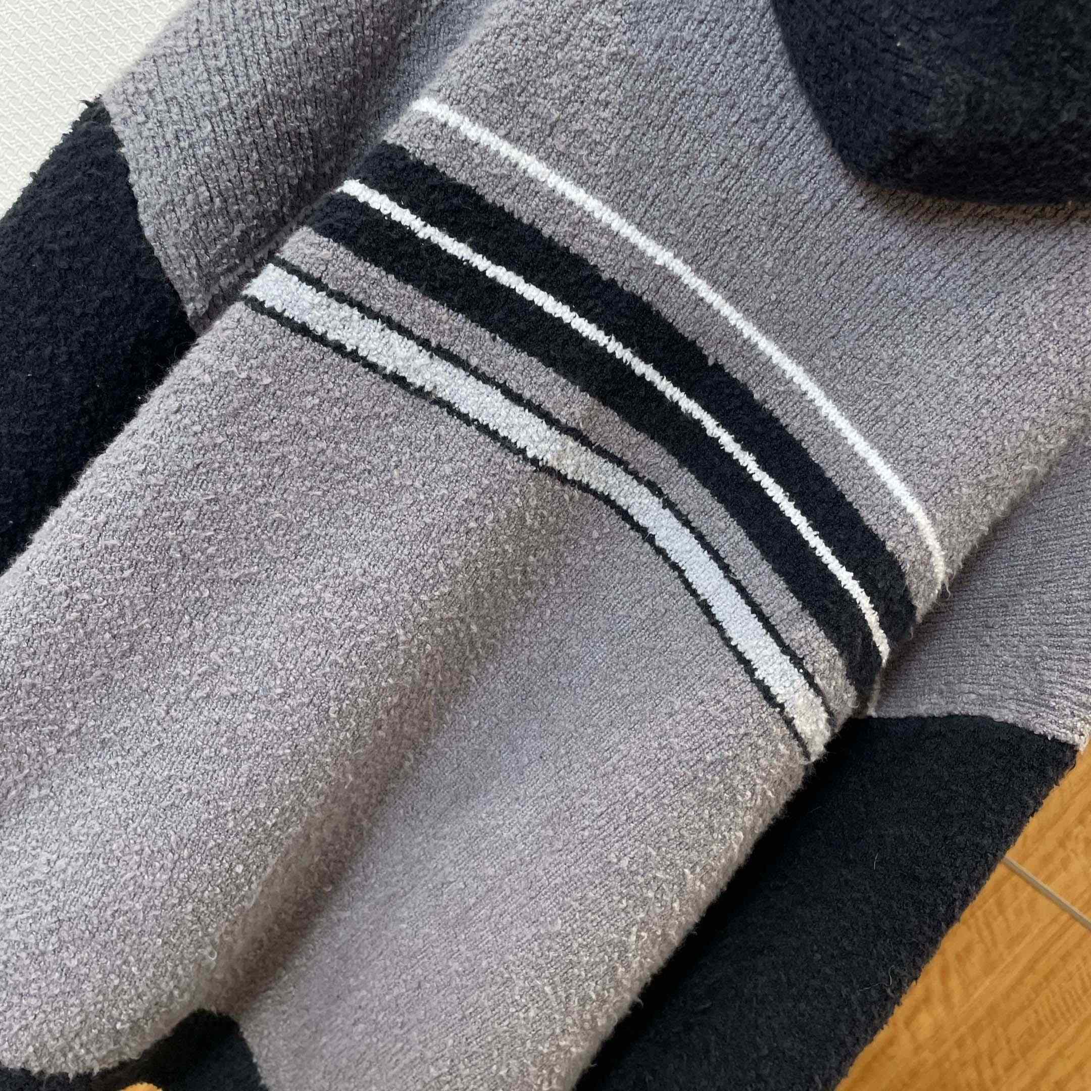 Balenciaga Fluffy Zip-Up Hoodie In Grey - DopestKickz