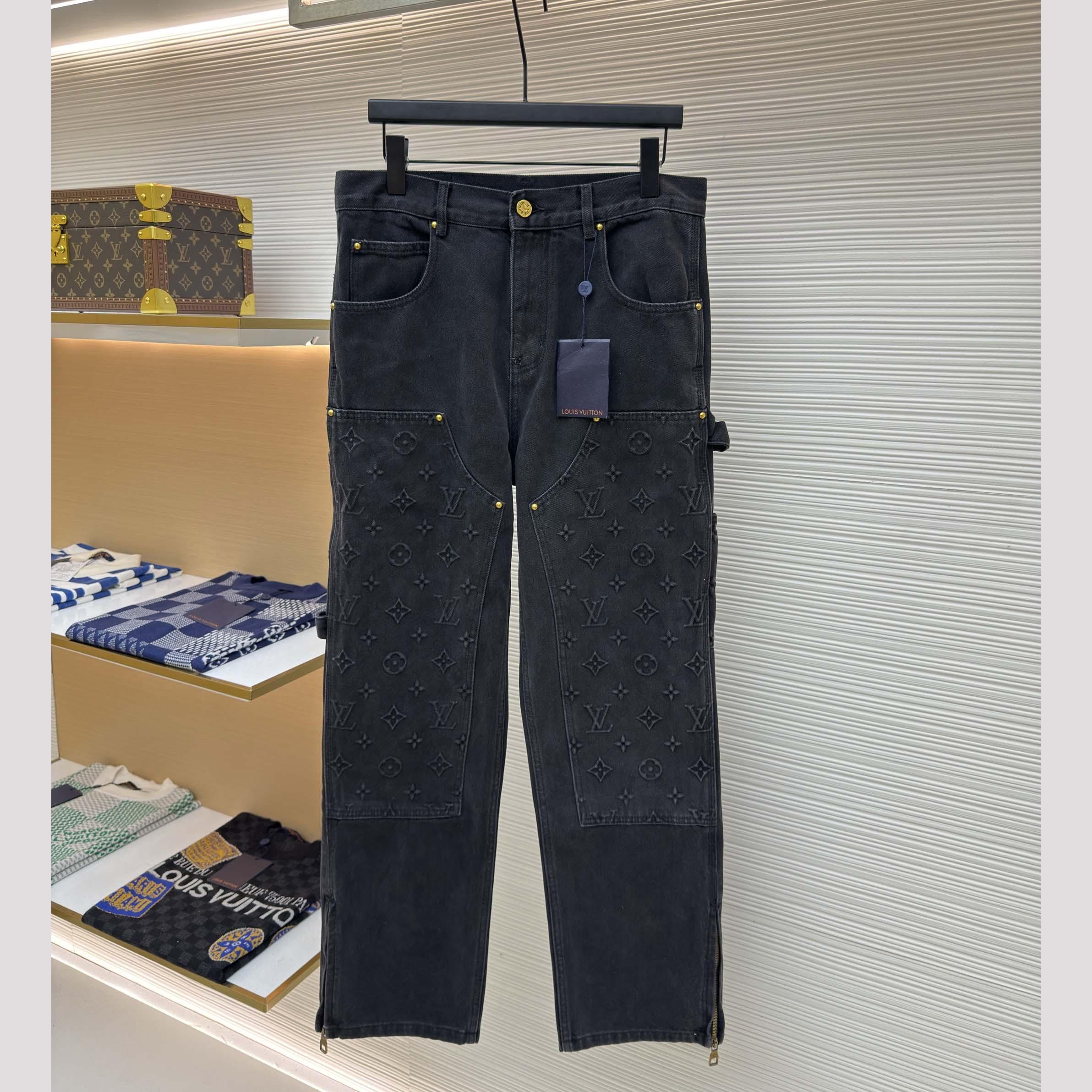 Louis Vuitton Denim Carpenter Jean - DopestKickz