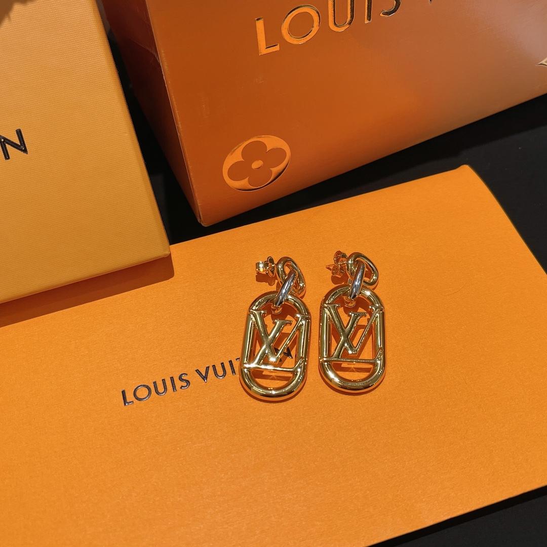 Louis Vuitton My LV Chain Earrings S00 - DopestKickz