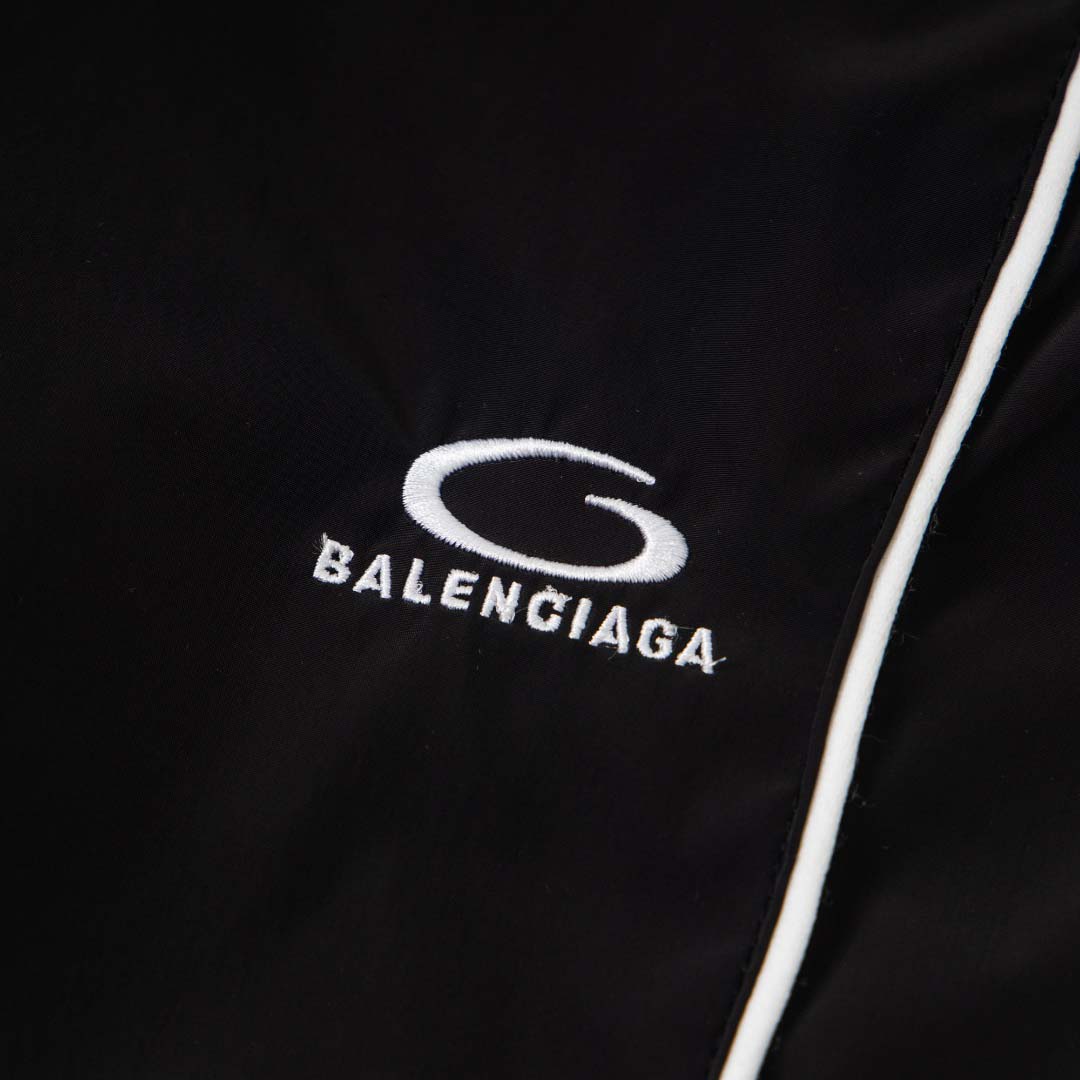 Balenciaga Black Large Tracksuit Pants - DopestKickz