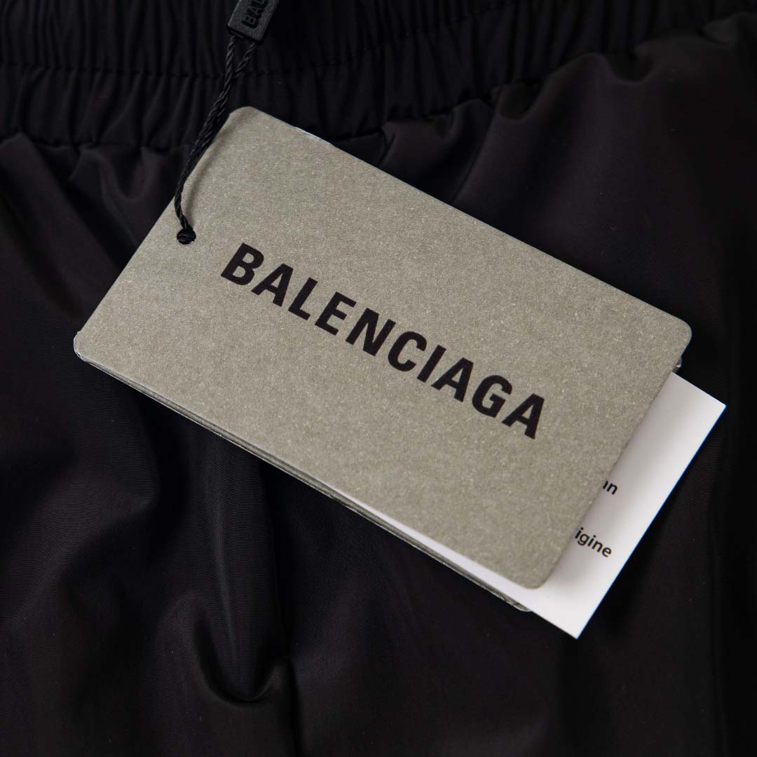 Balenciaga Black Large Tracksuit Pants - DopestKickz