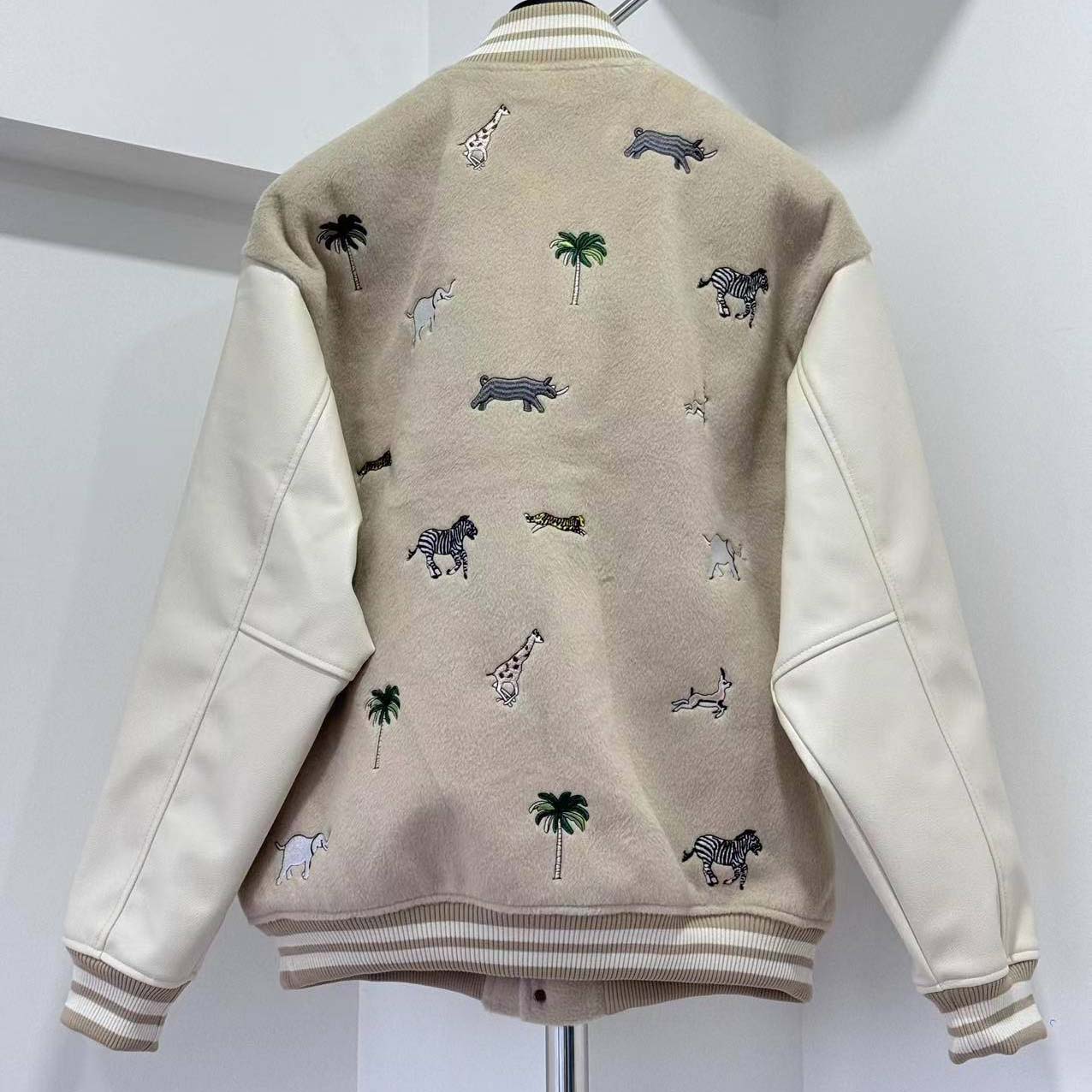 Louis Vuitton LV x The Darjeeling Limited Embroidered Varsity Blouson - DopestKickz