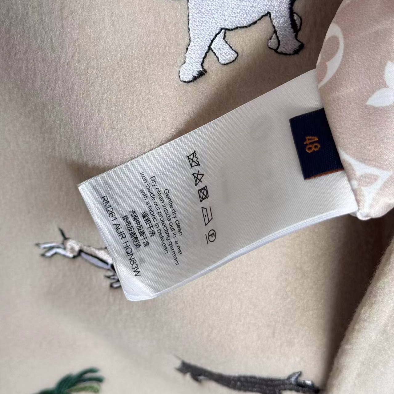 Louis Vuitton LV x The Darjeeling Limited Embroidered Varsity Blouson - DopestKickz