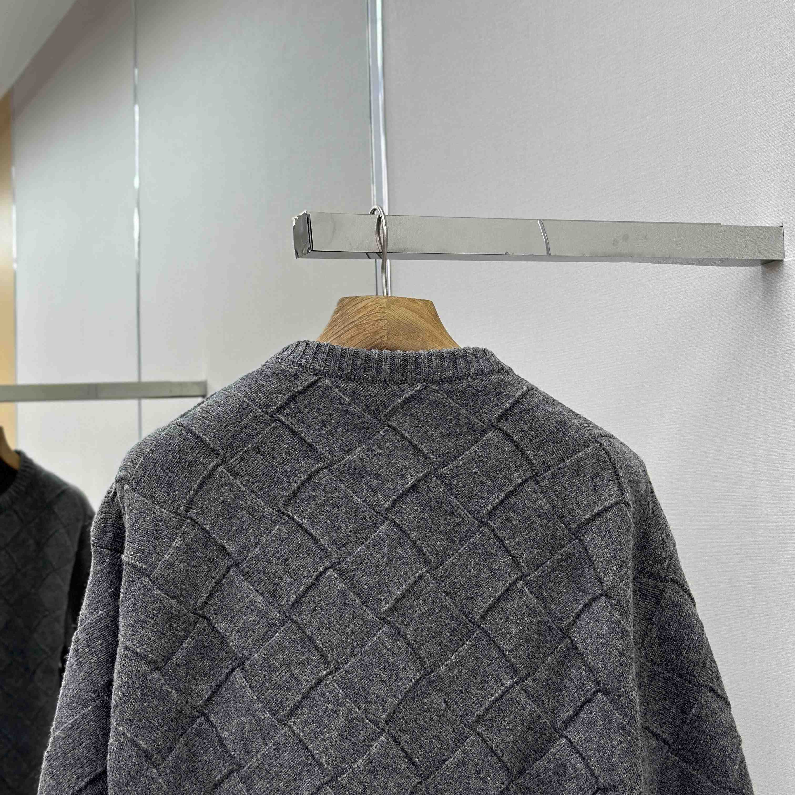 Bottega Veneta Wool Intrecciato 3D Knit Sweater - DopestKickz