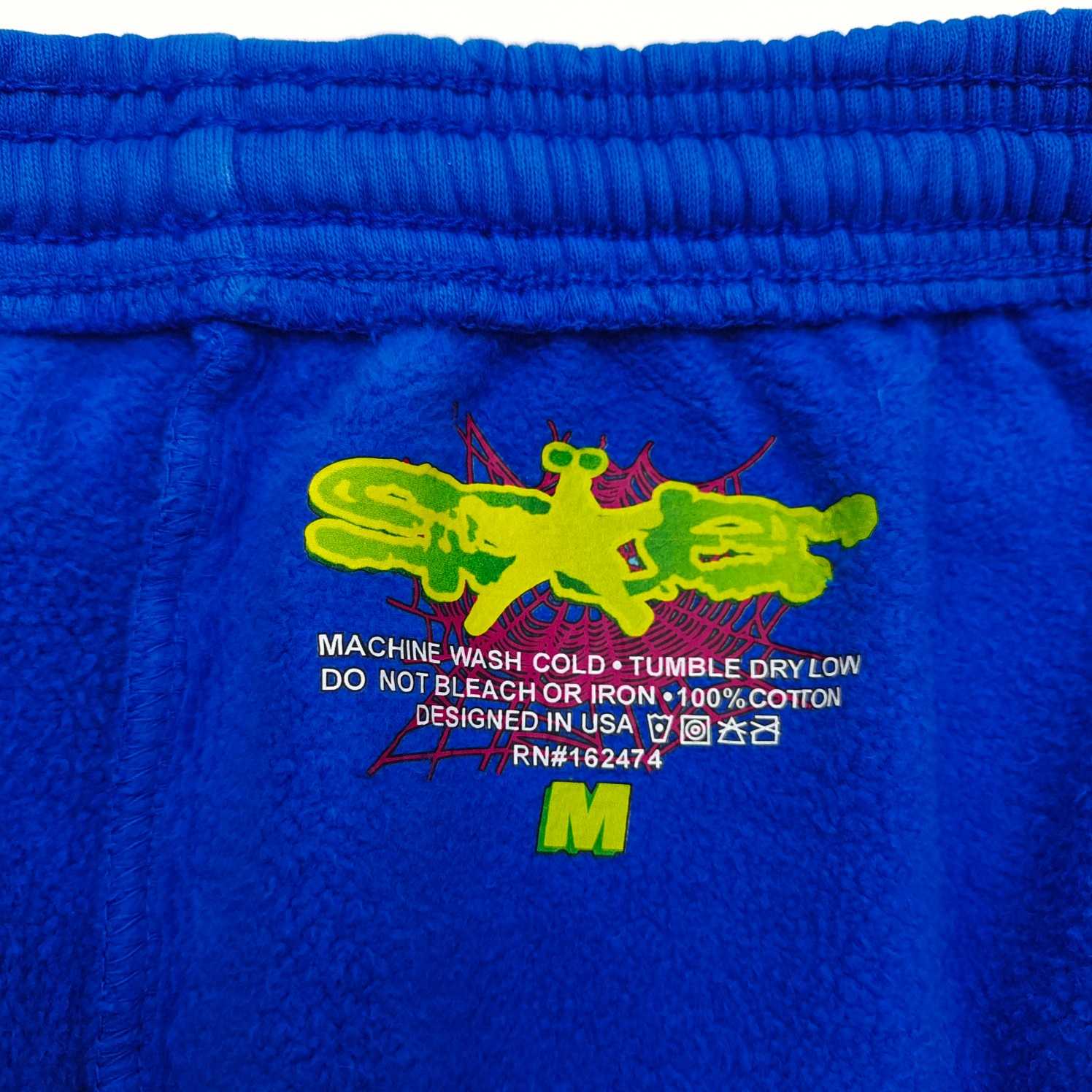 Sp5der P*NK V2 Sweatpant 'blue'  - DopestKickz