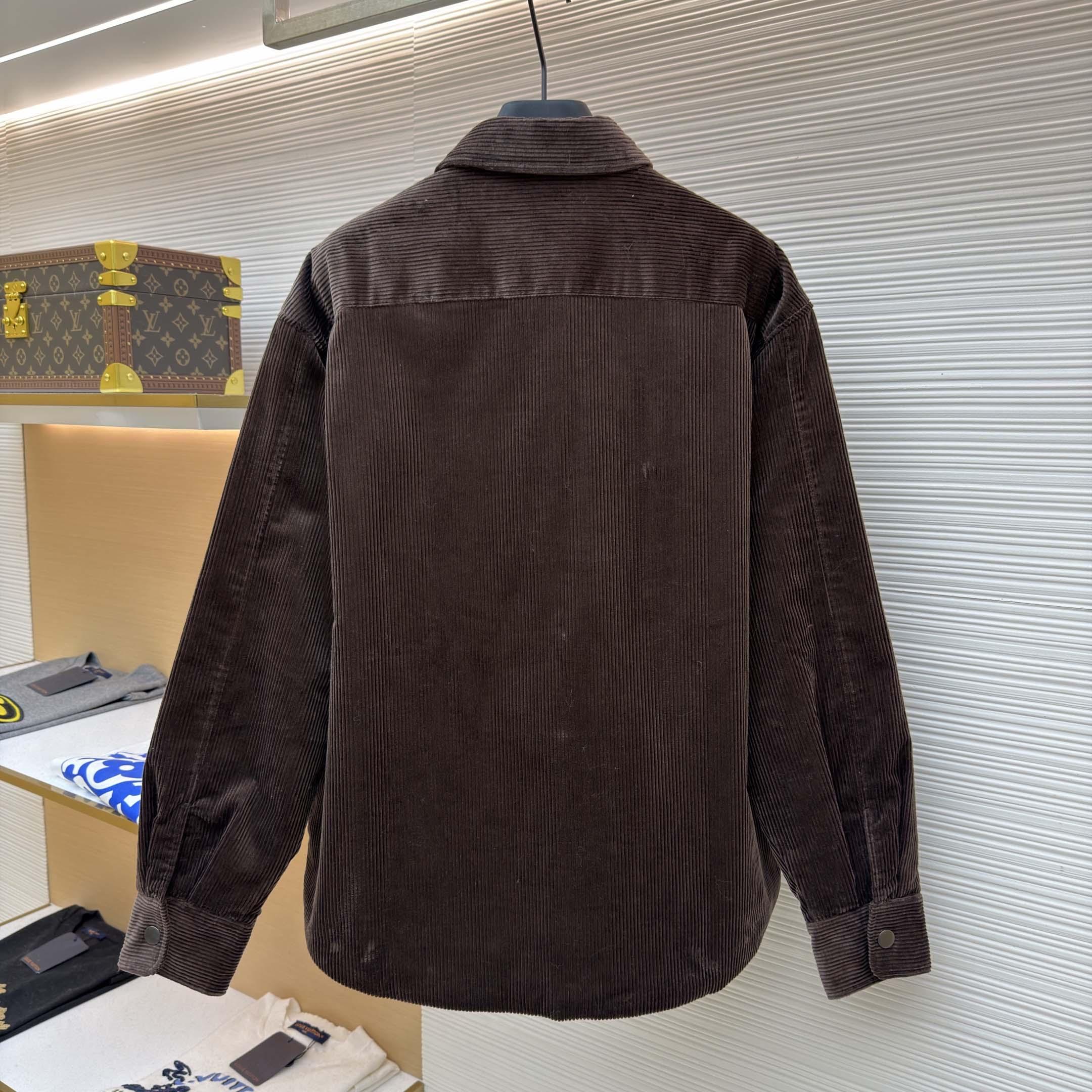Prada Corduroy Shirt - DopestKickz