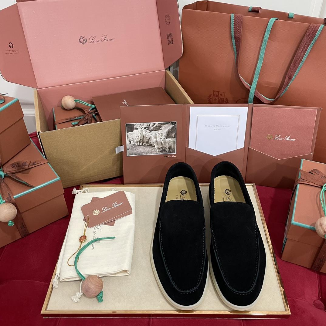  Loro Piana Summer Walk Loafers - DopestKickz