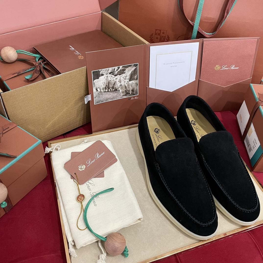  Loro Piana Summer Walk Loafers - DopestKickz