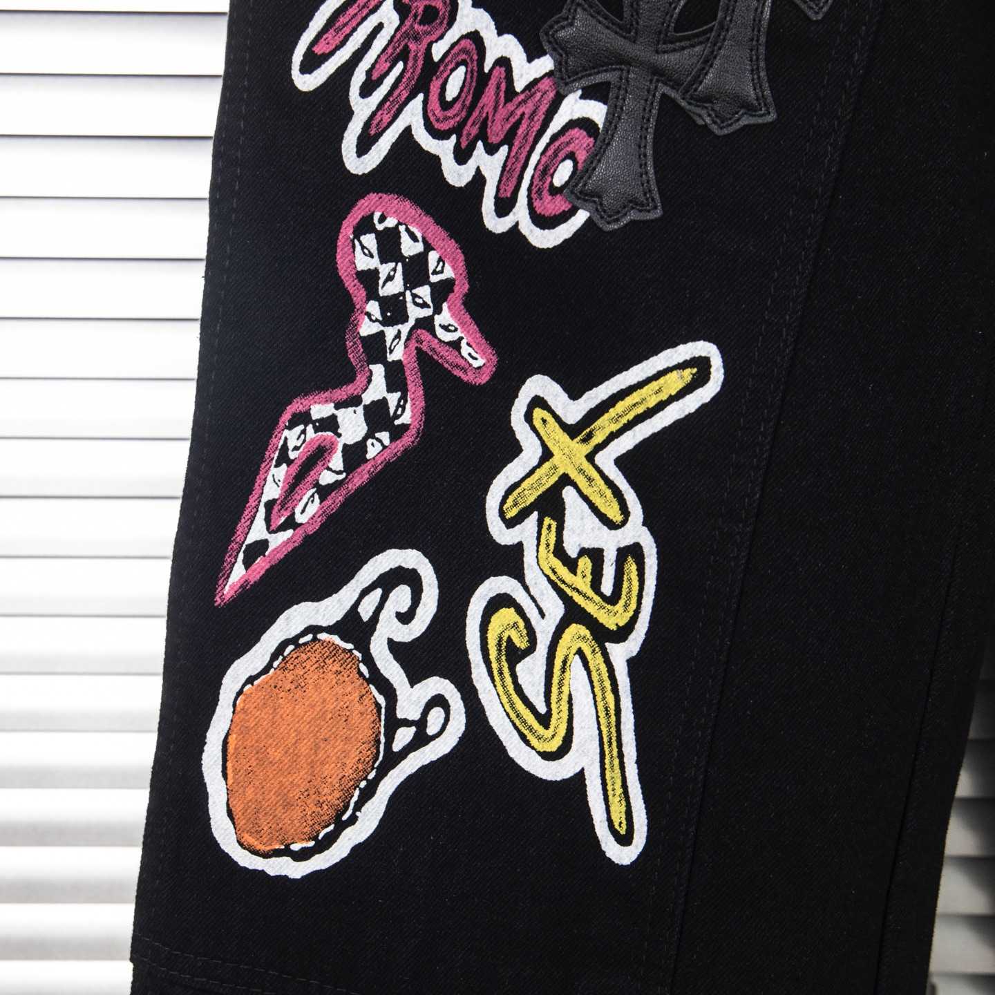 Chrome Hearts Patch Jeans - DopestKickz