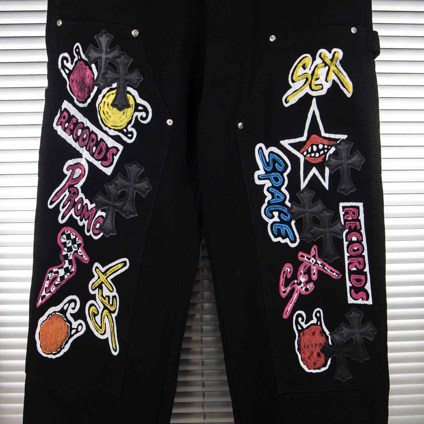 Chrome Hearts Patch Jeans - DopestKickz