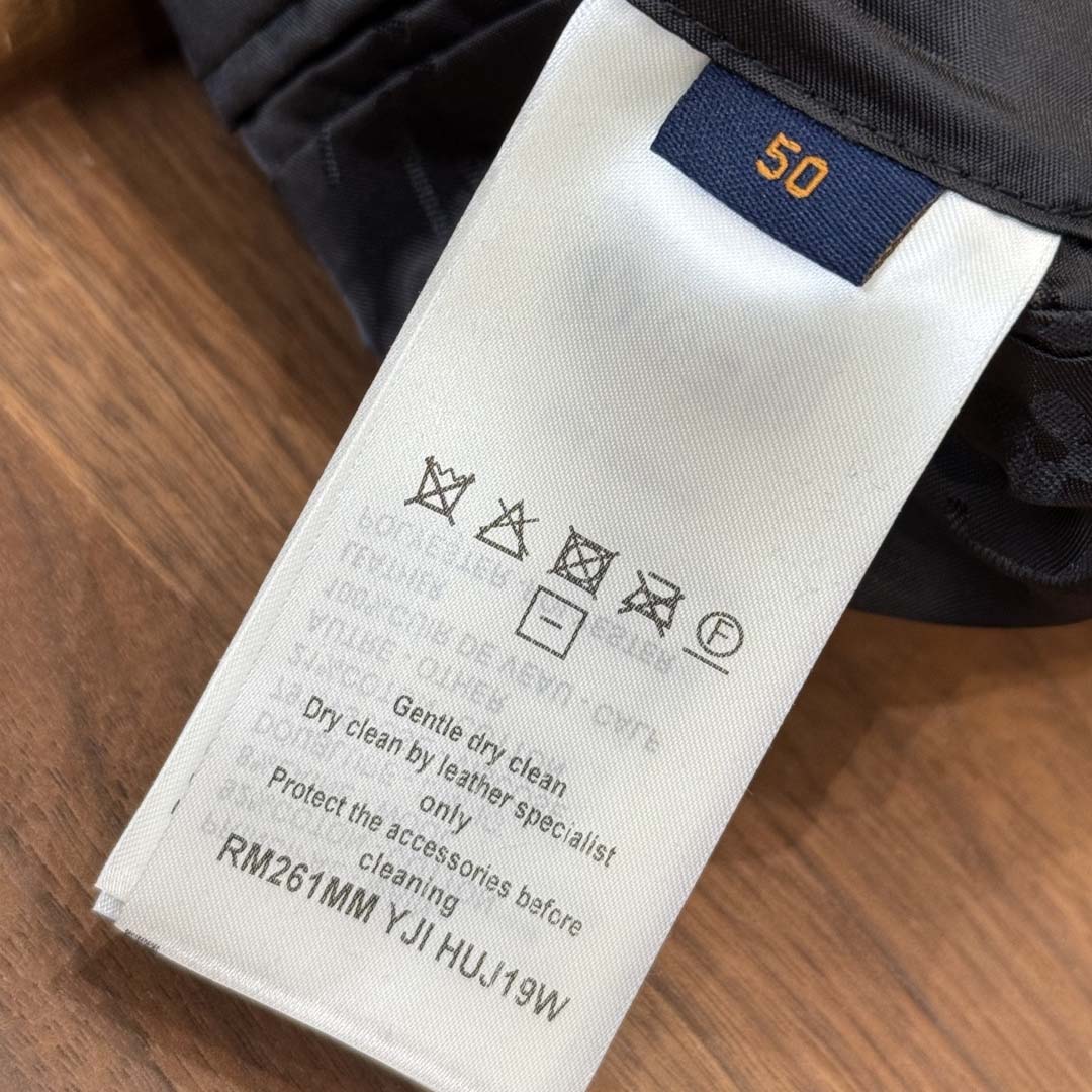 Louis Vuitton Corduroy Collarless Jacket - DopestKickz