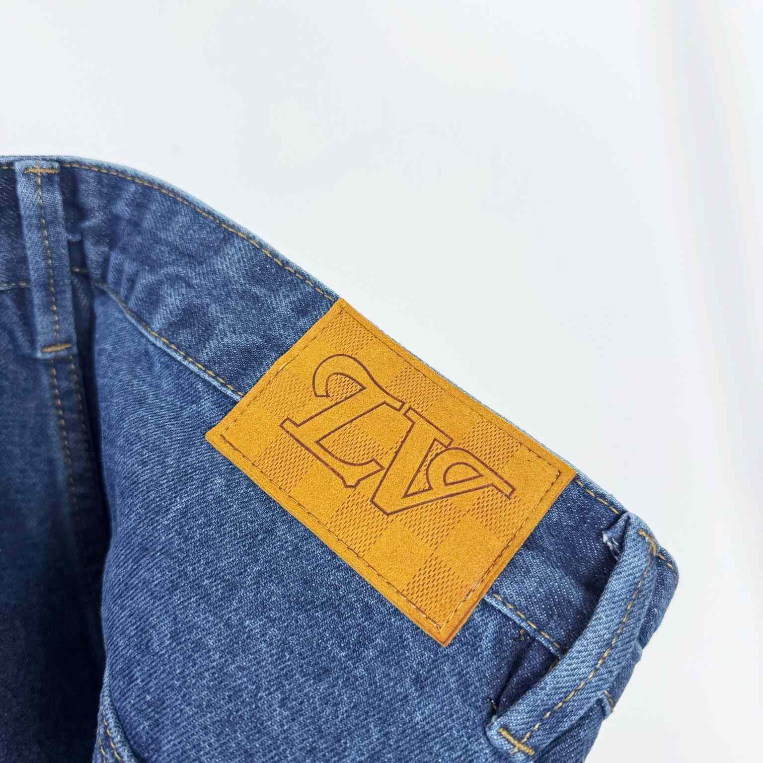 Louis Vuitton Monogram Denim Workwear Pants - DopestKickz