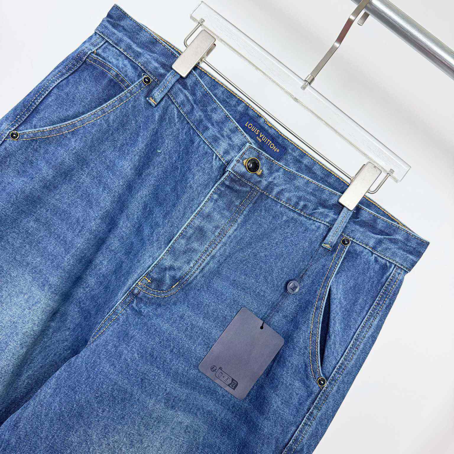 Louis Vuitton Monogram Denim Workwear Pants - DopestKickz