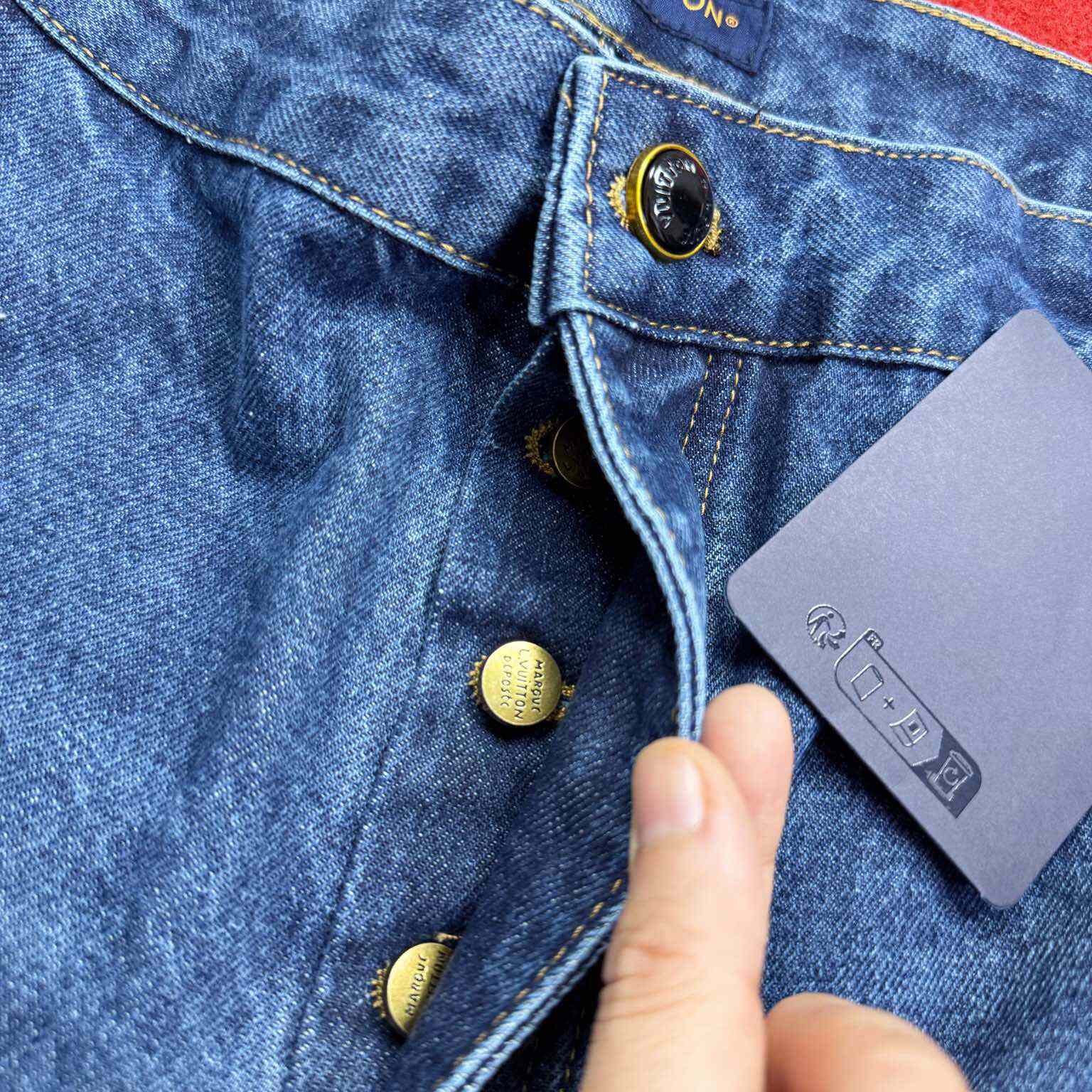 Louis Vuitton Monogram Denim Workwear Pants - DopestKickz