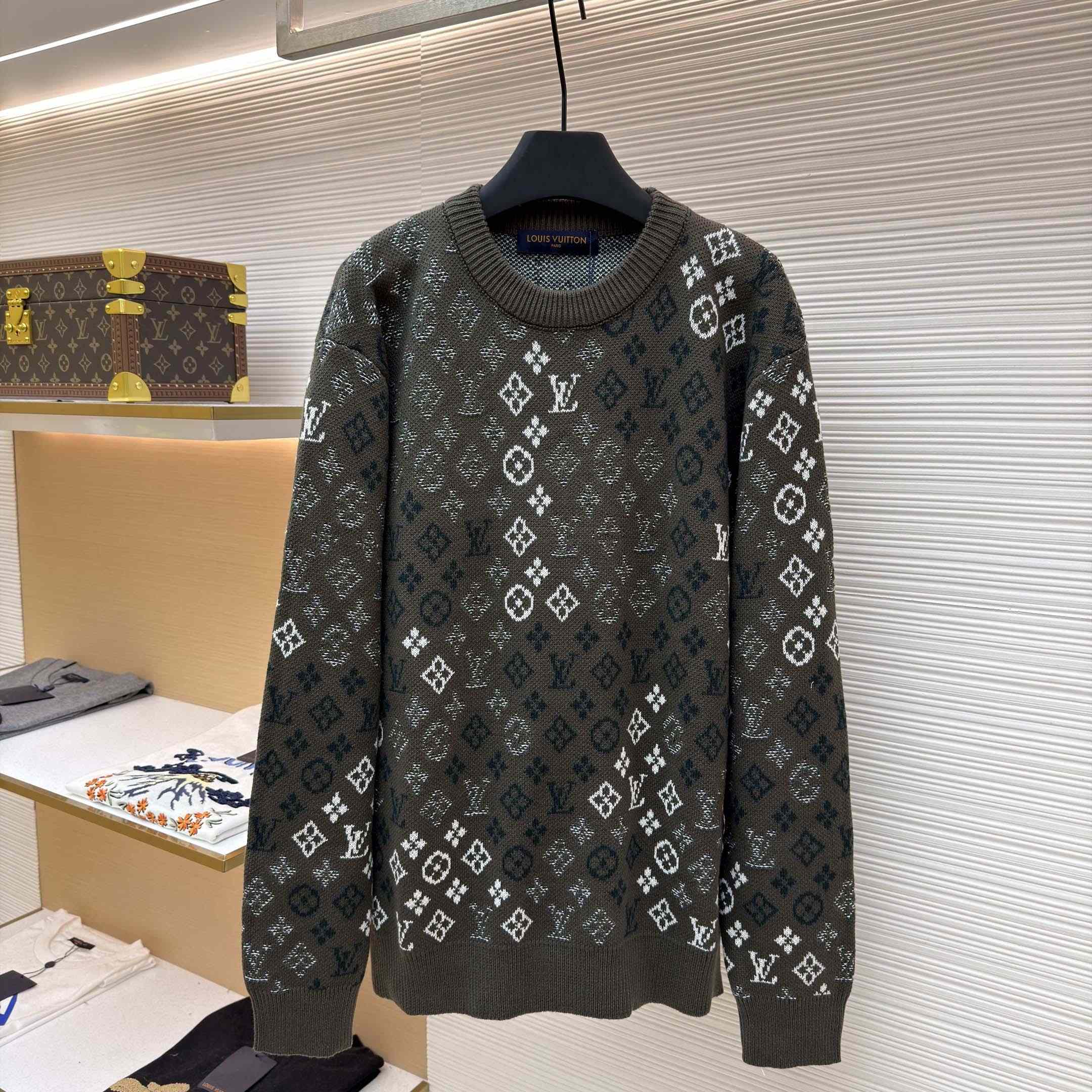 Louis Vuitton Monogram Sweater - DopestKickz