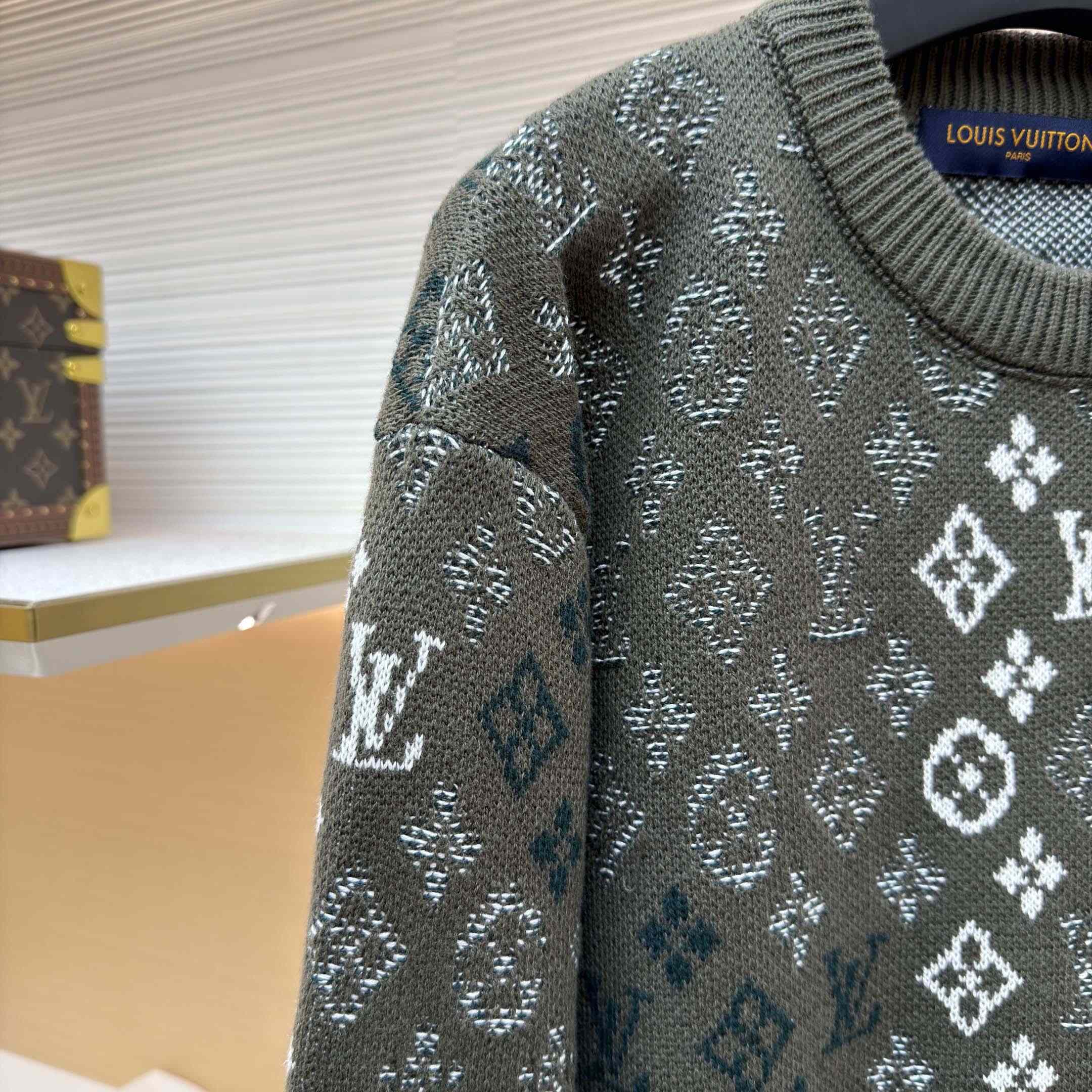 Louis Vuitton Monogram Sweater - DopestKickz