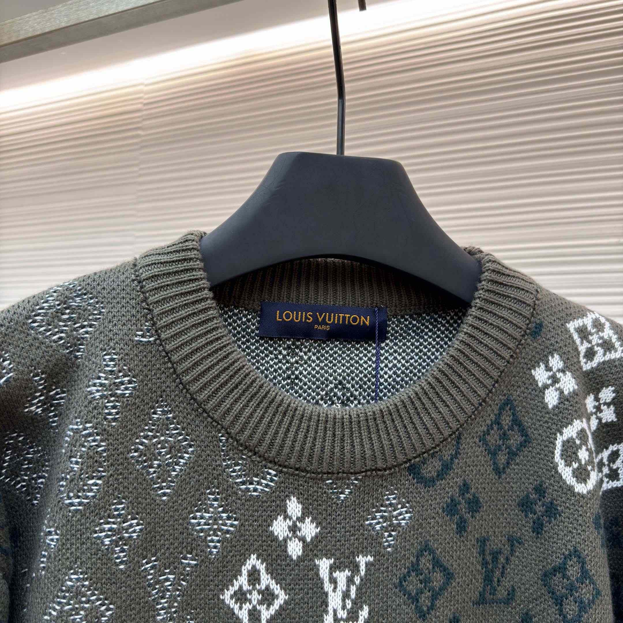 Louis Vuitton Monogram Sweater - DopestKickz
