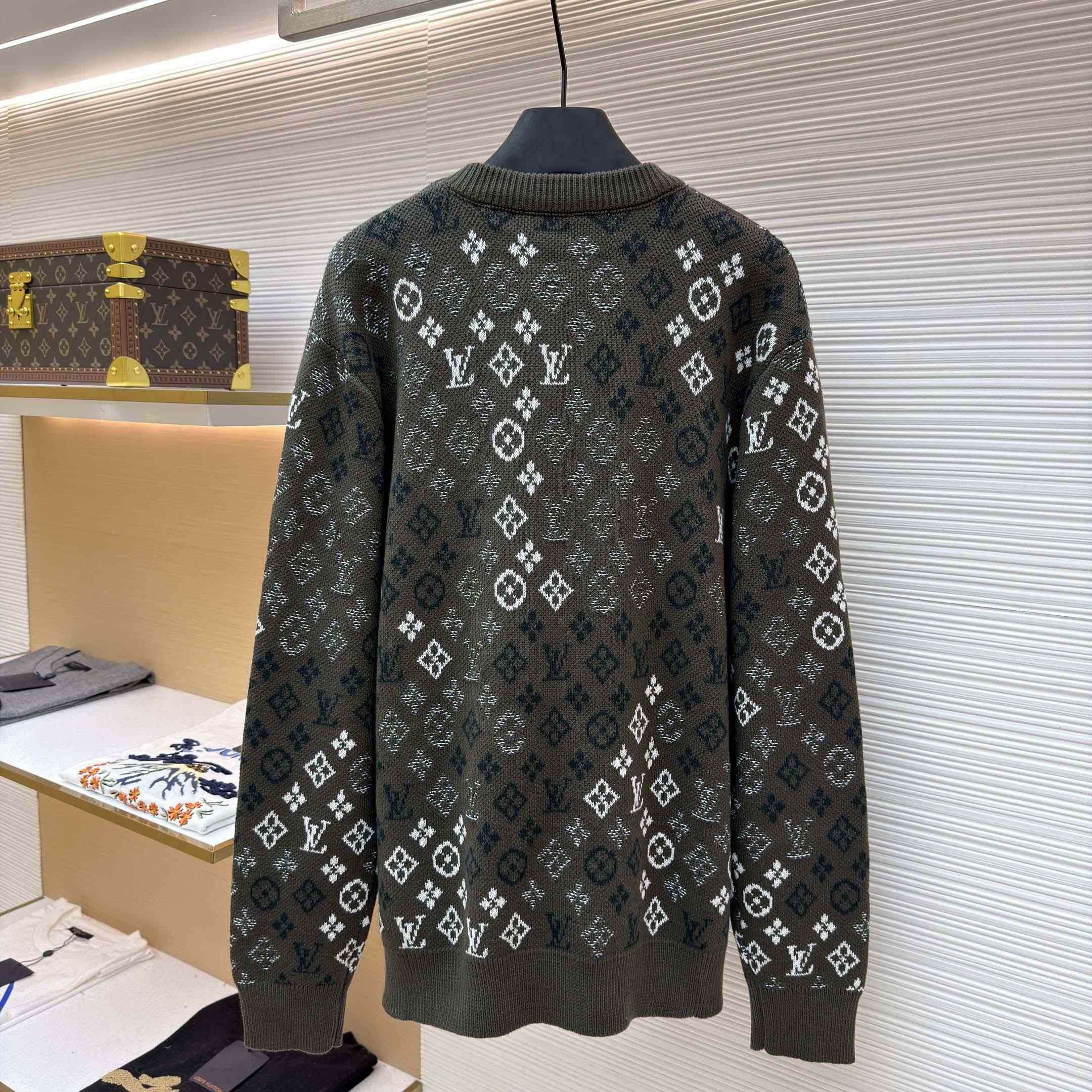 Louis Vuitton Monogram Sweater - DopestKickz
