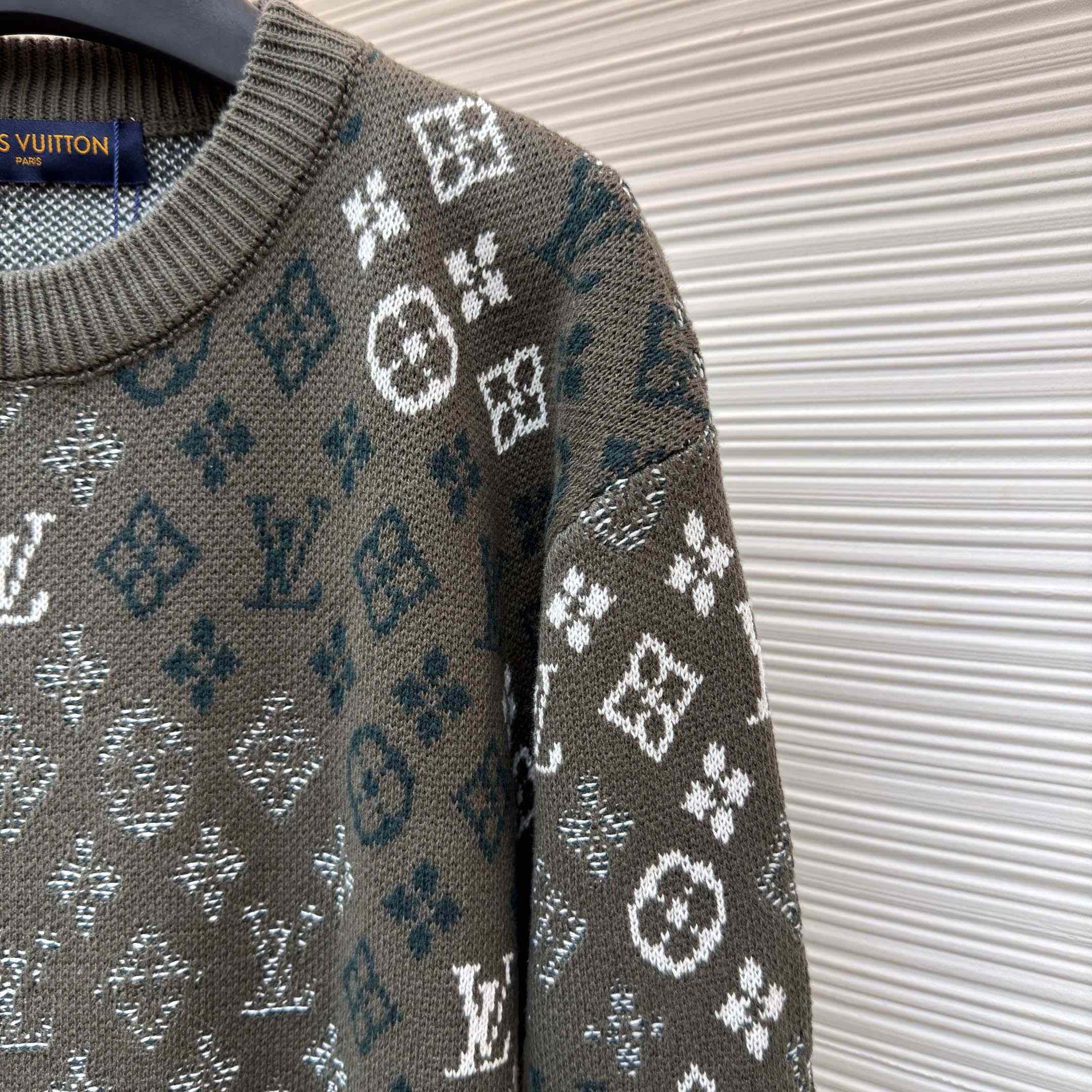 Louis Vuitton Monogram Sweater - DopestKickz