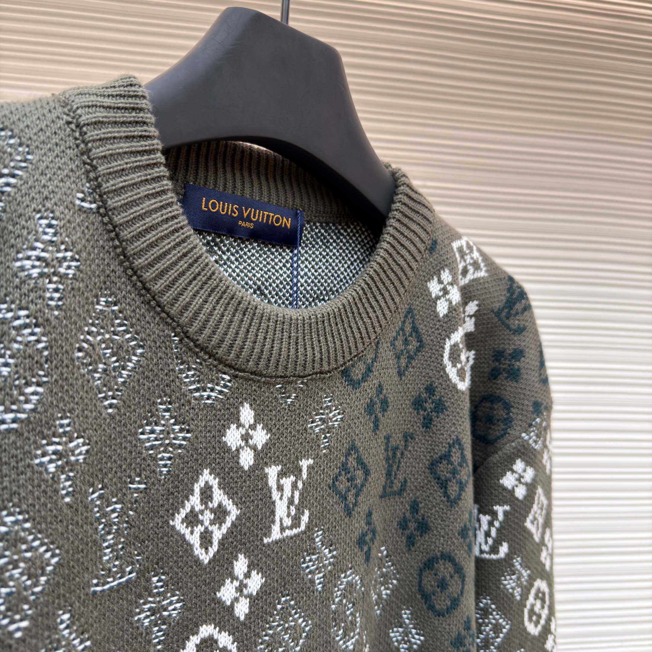 Louis Vuitton Monogram Sweater - DopestKickz