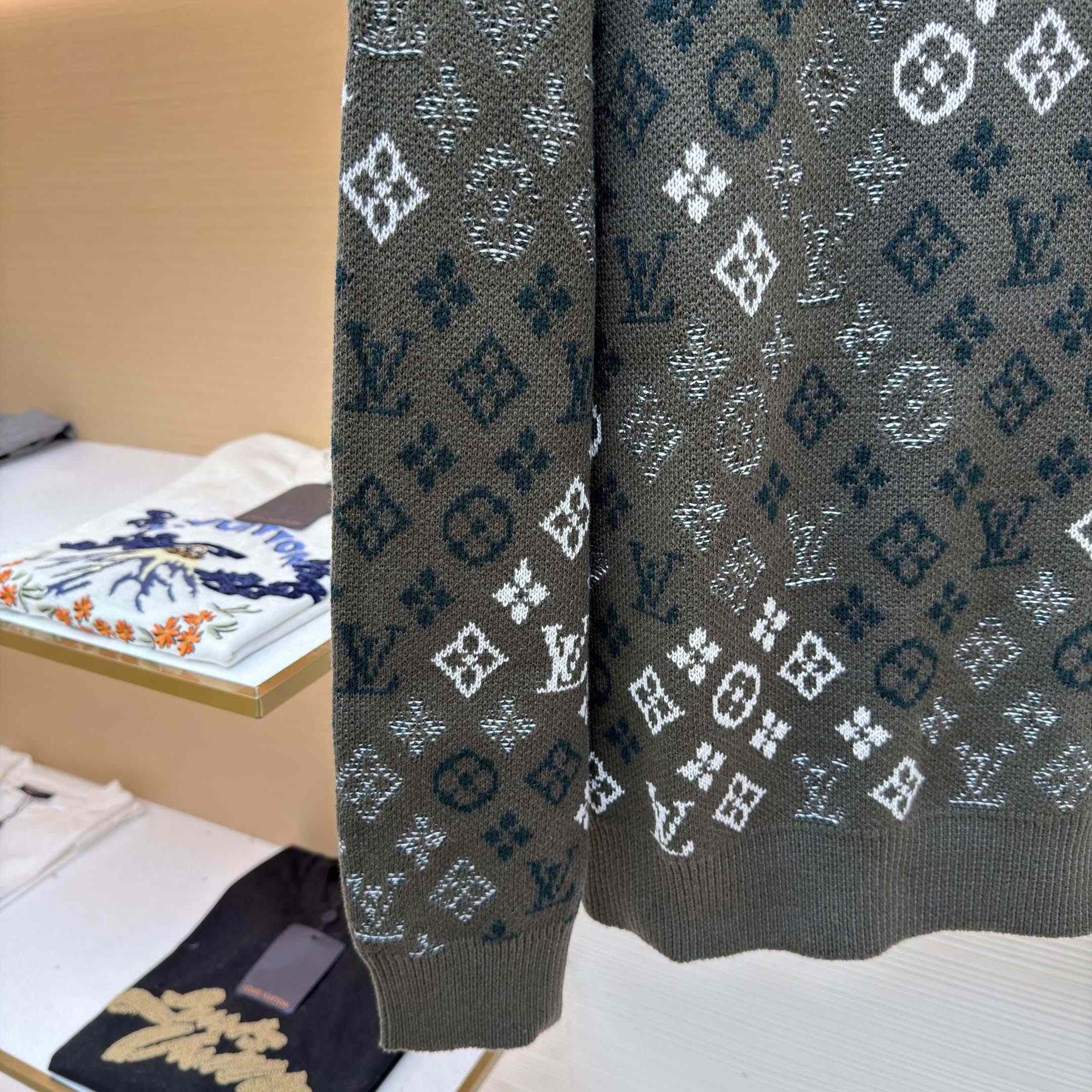 Louis Vuitton Monogram Sweater - DopestKickz