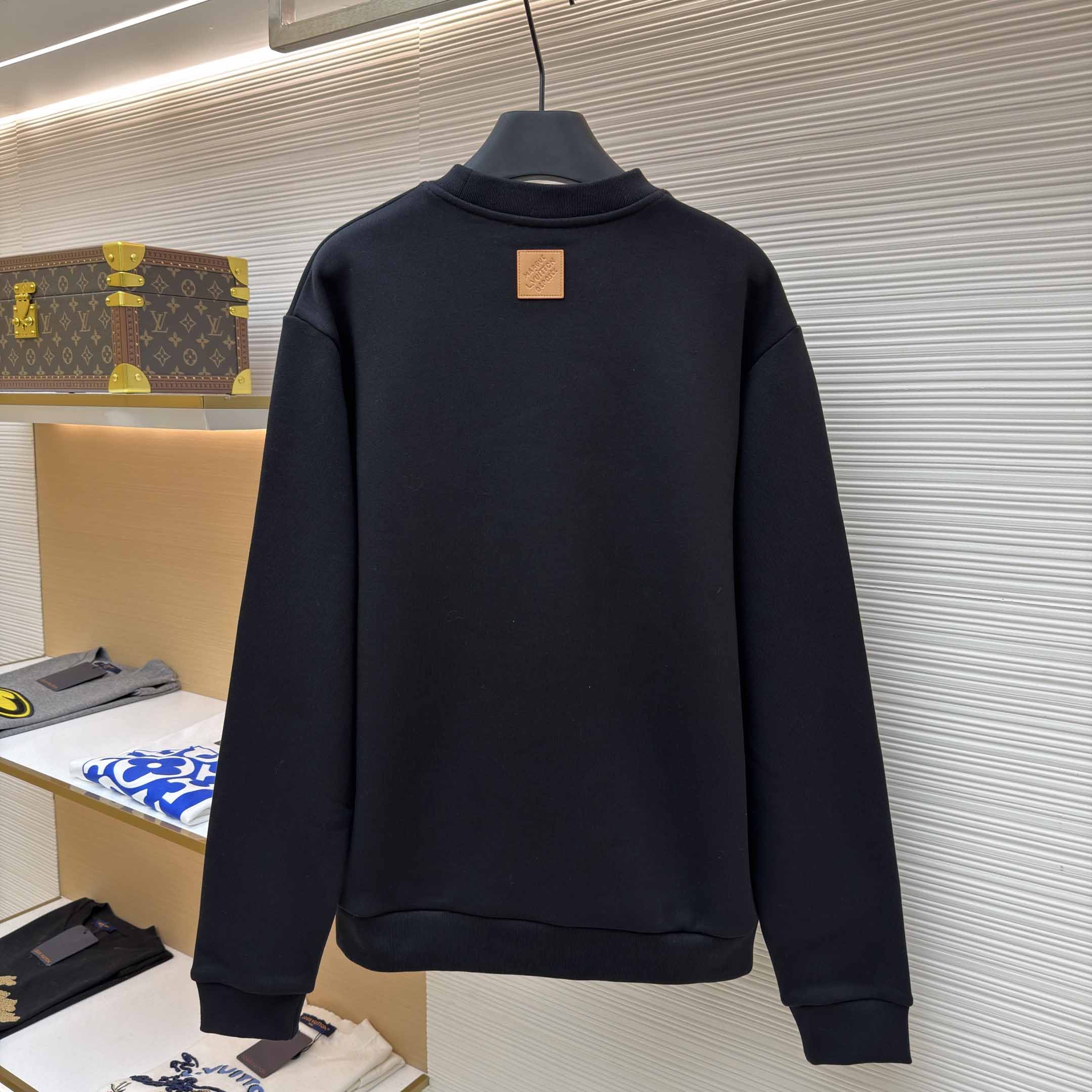 Louis Vuitton Embroidered Long-Sleeved Sweatshirt  - DopestKickz
