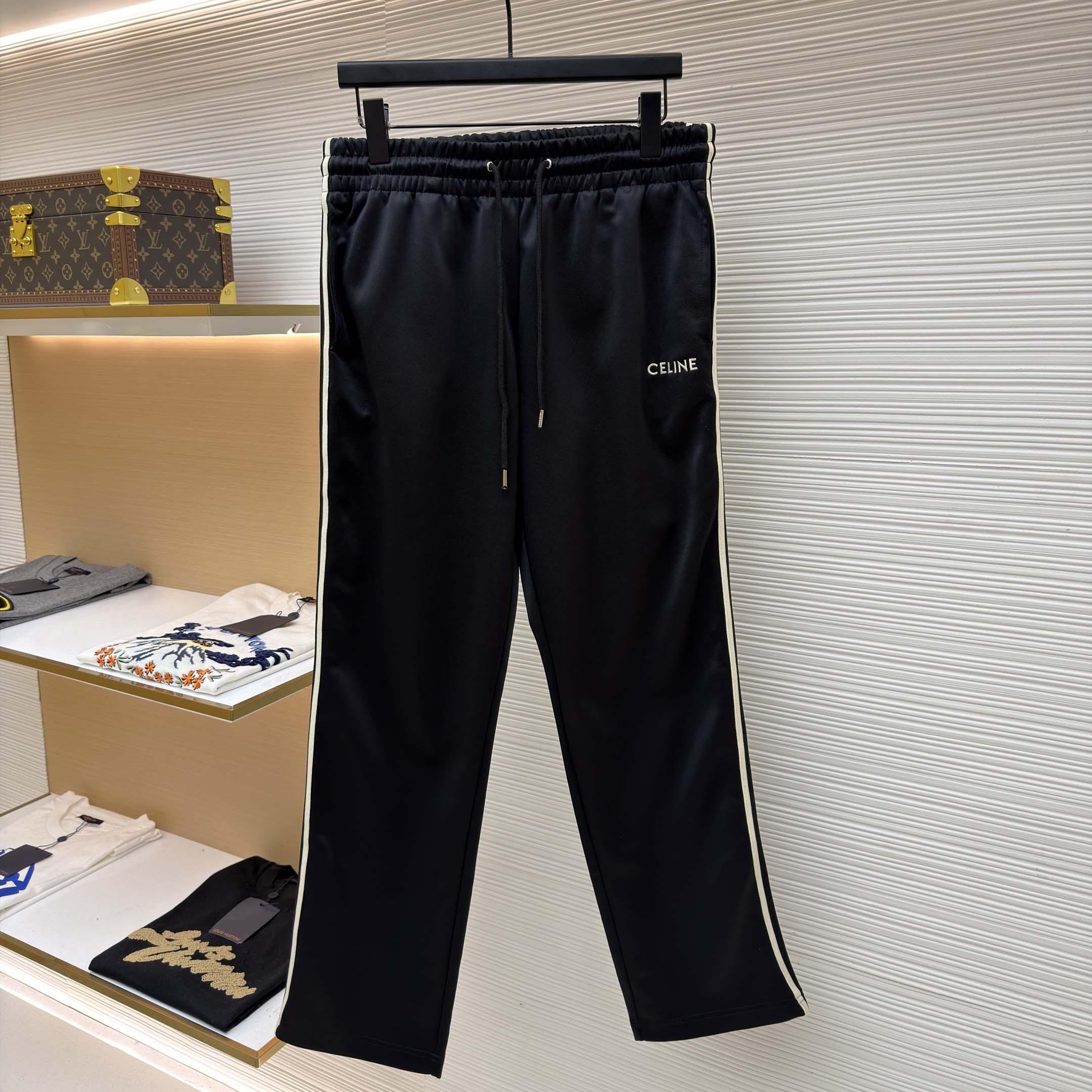 Celine Tracksuit Pants In Double Face Jersey - DopestKickz