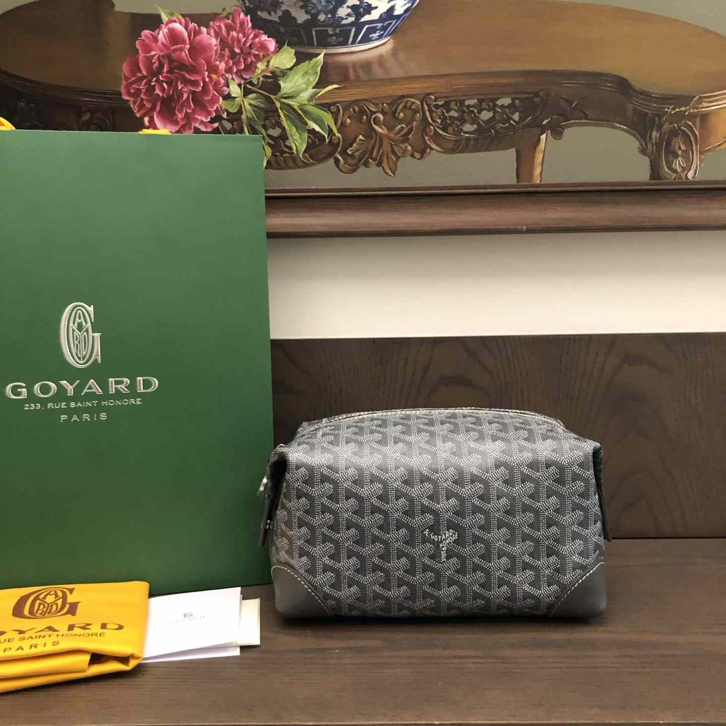 Goyard Bowling 25 Toiletry Bag - DopestKickz
