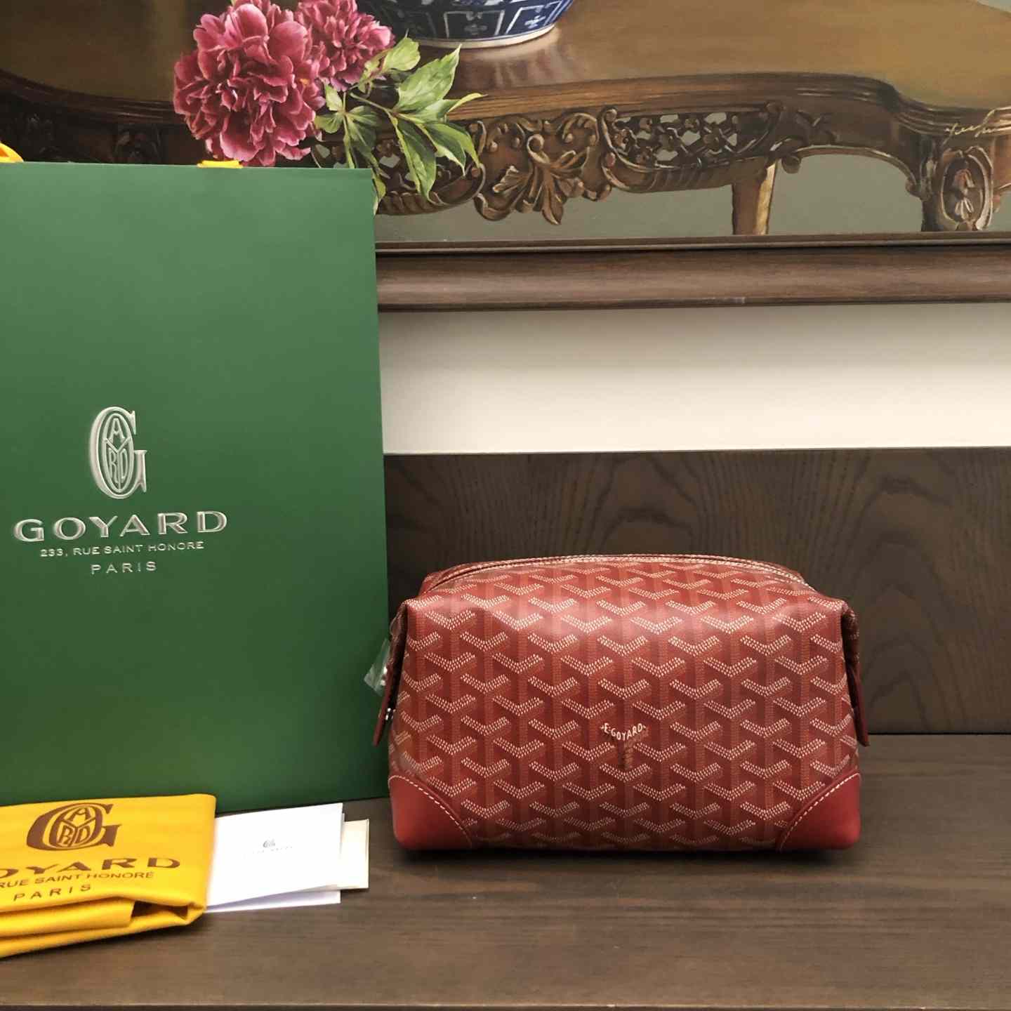 Goyard Bowling 25 Toiletry Bag - DopestKickz